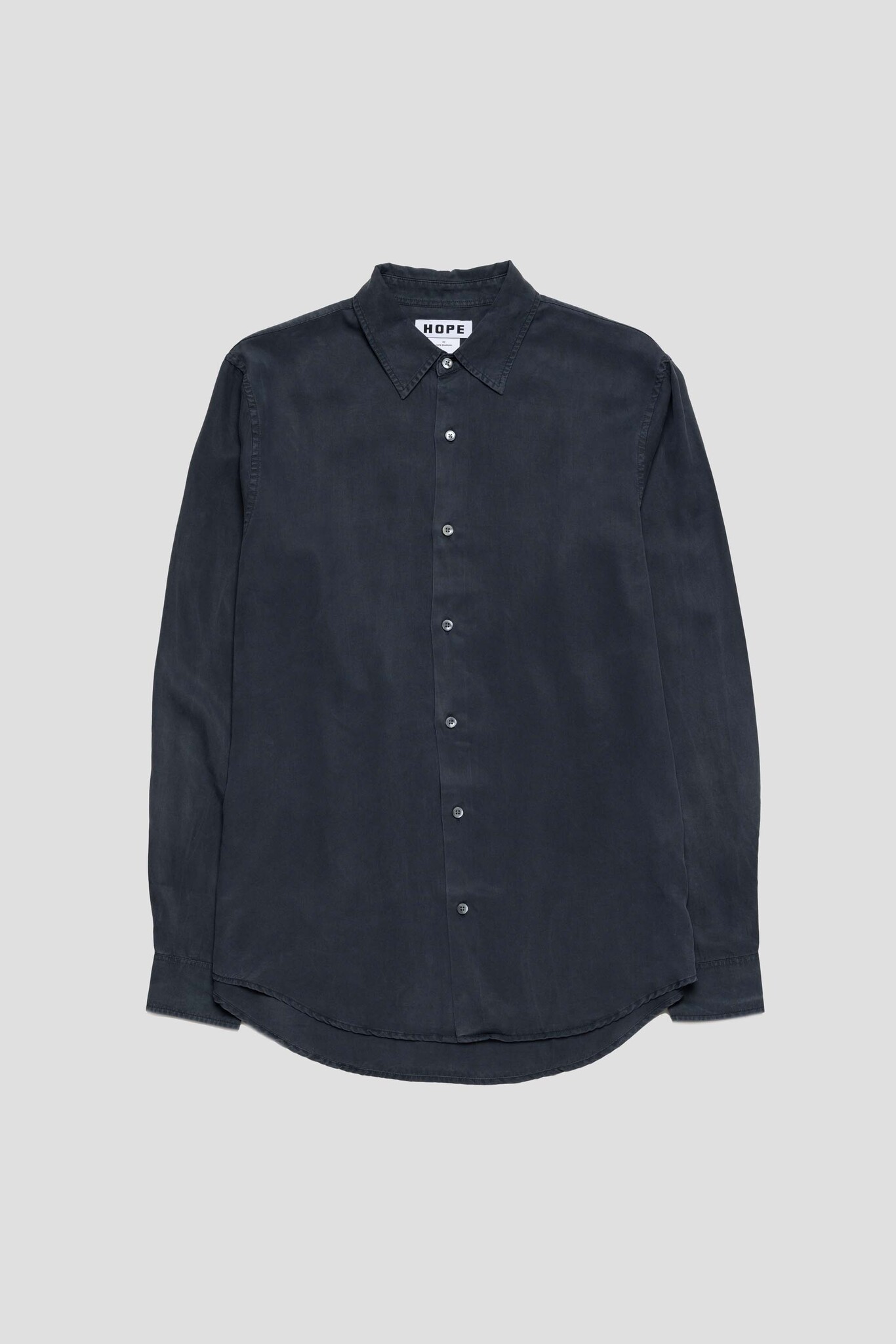 Air Clean Shirt Faded Black Tencel