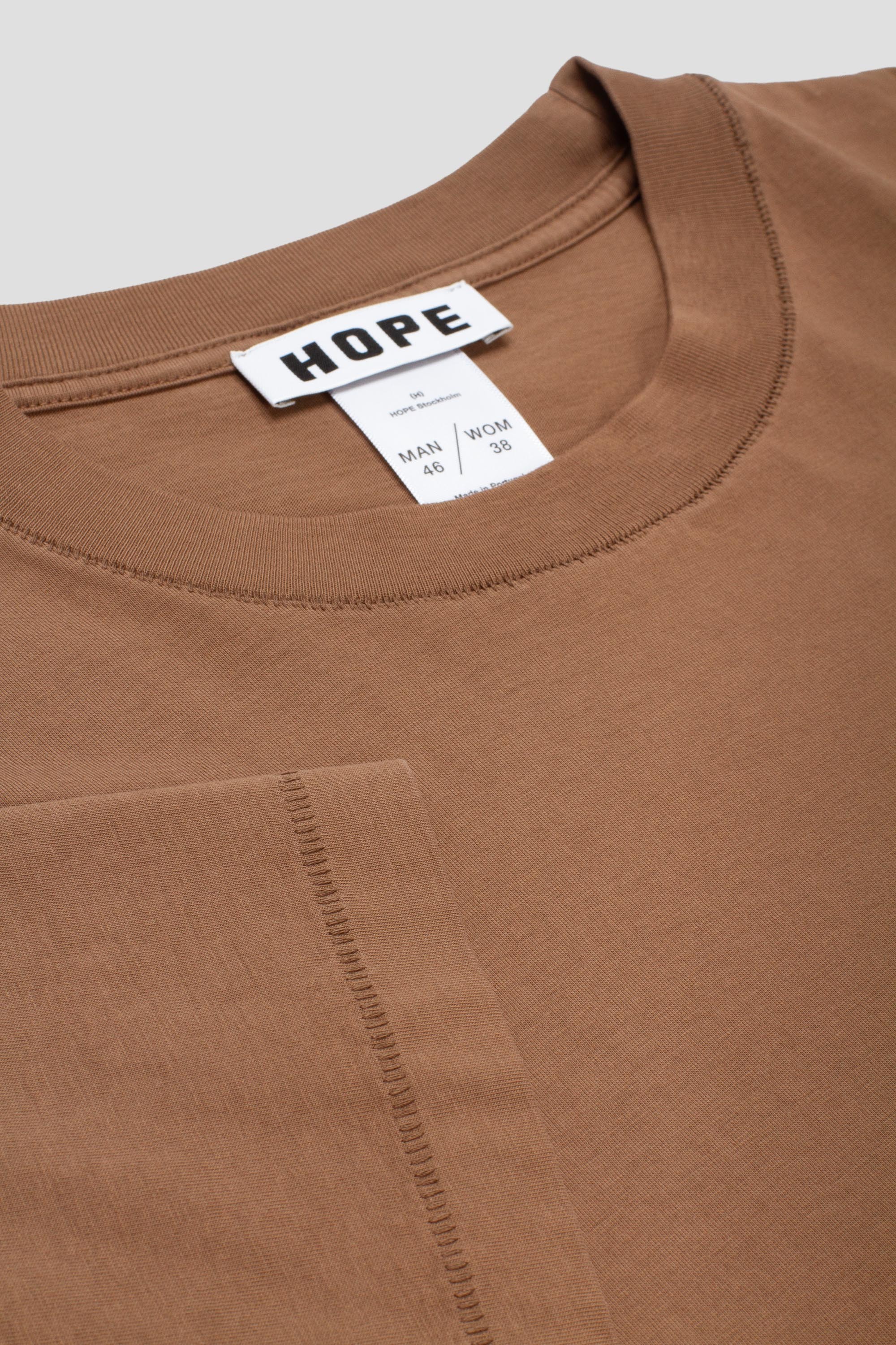 Boxy Tee Deep Taupe