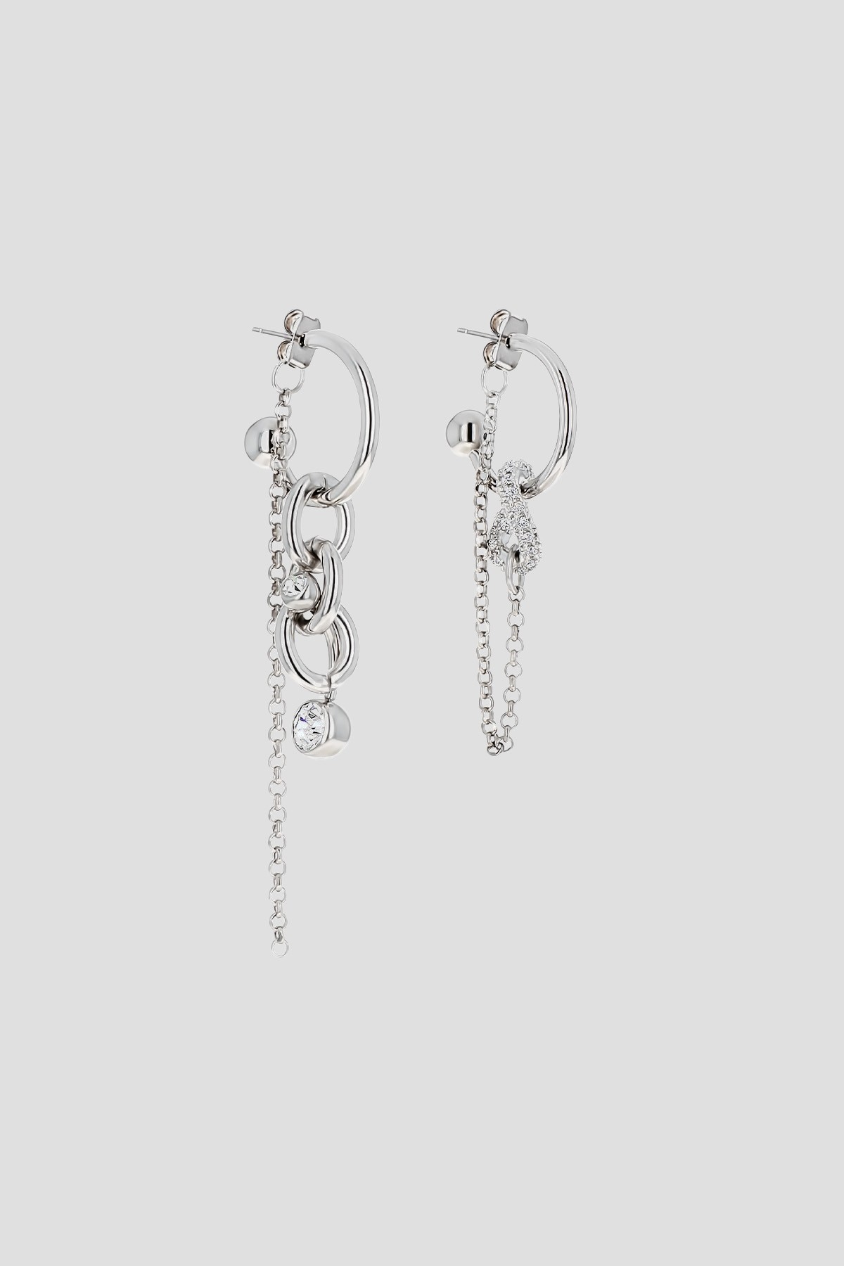 Abel Earrings Palladium