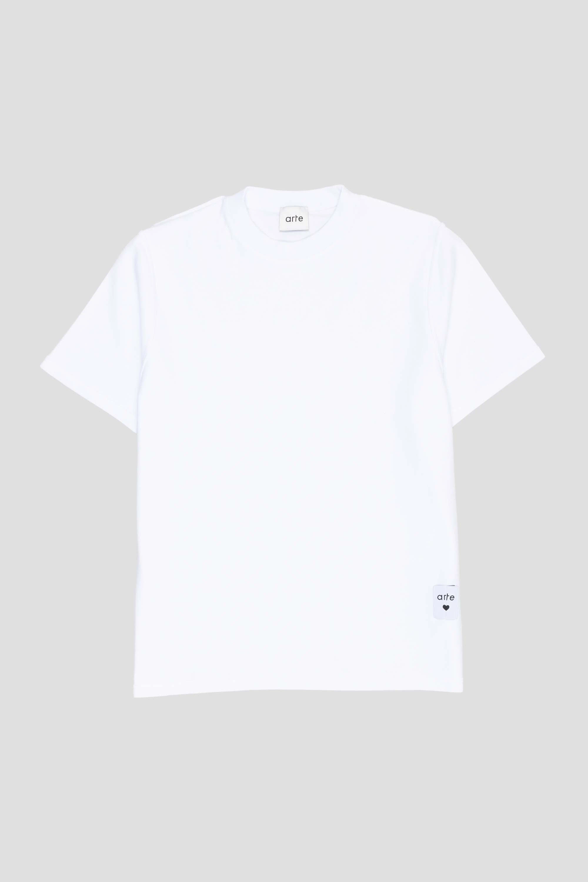 Reversible Label T-Shirt White