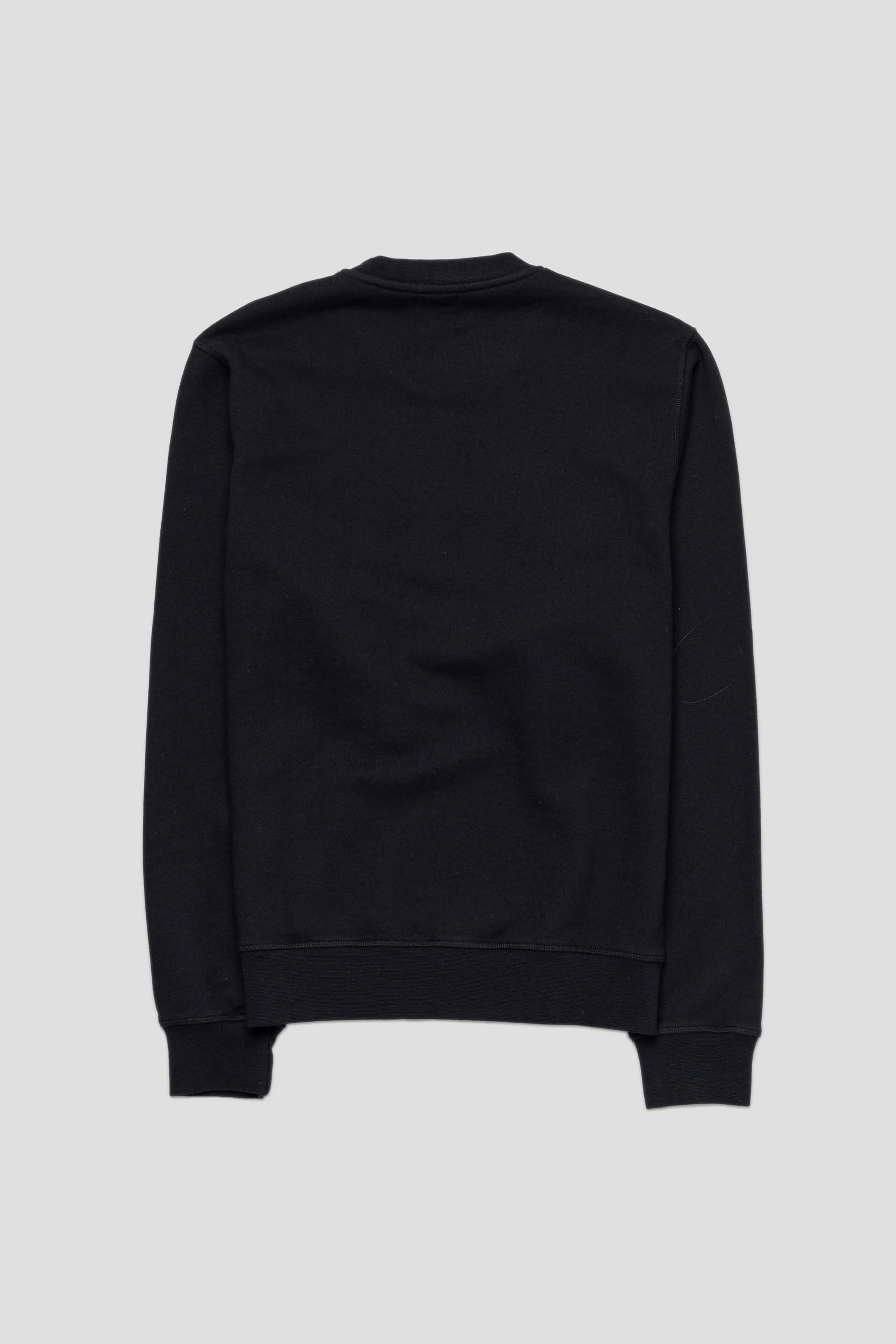 Flower Logo Crewneck Black