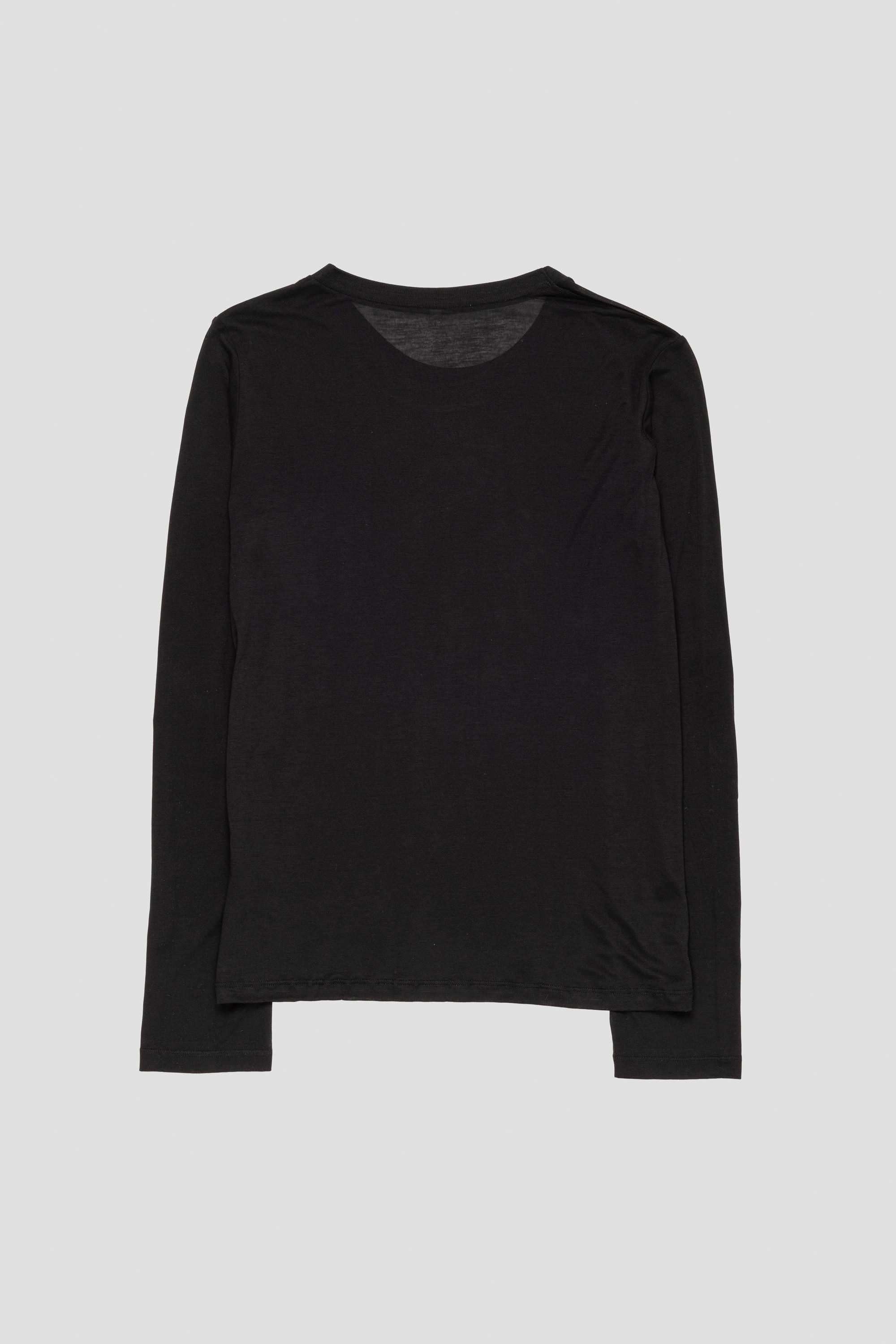 Long Sleeve Tee Bamboo Black