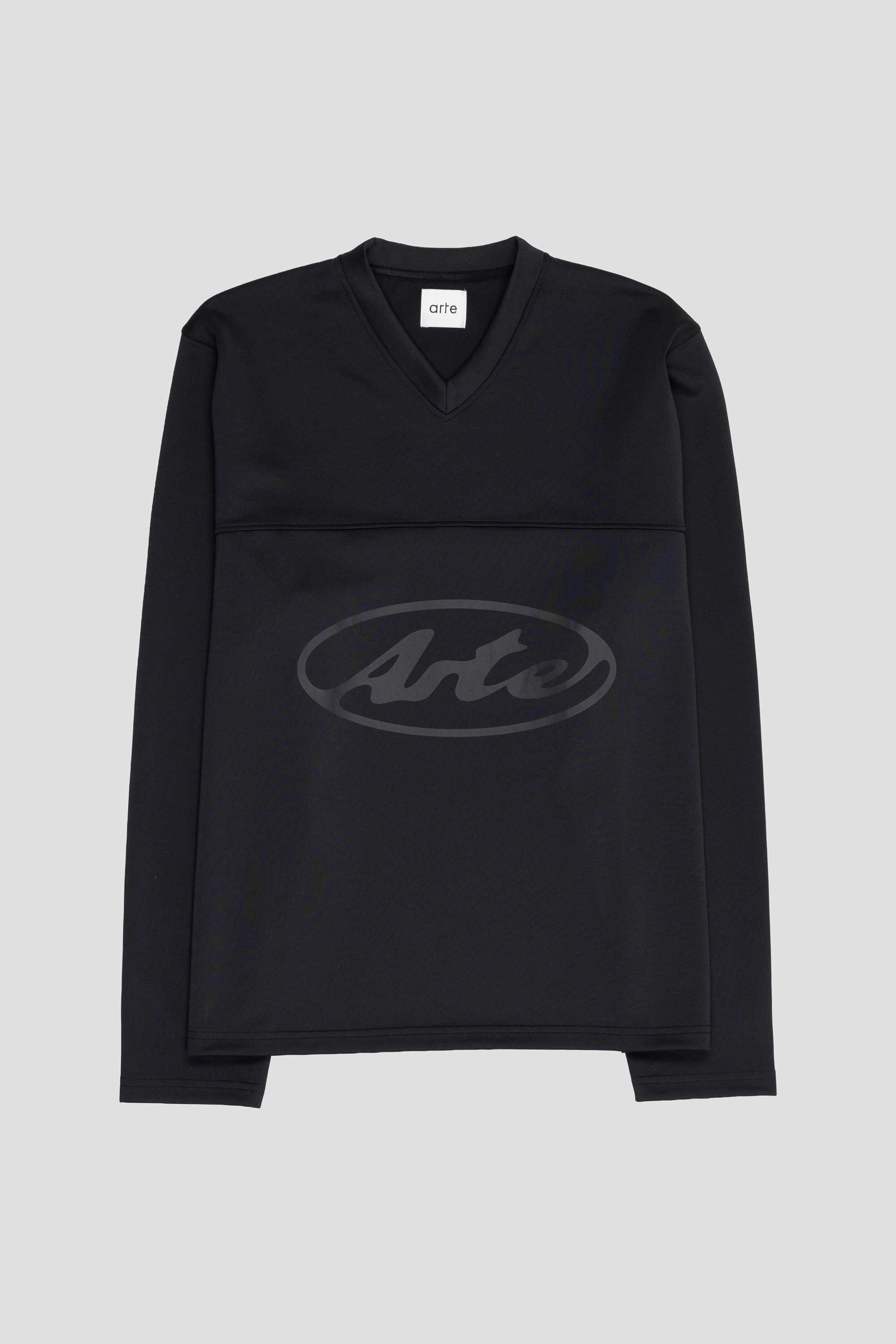 Circle Logo Longsleeve Black