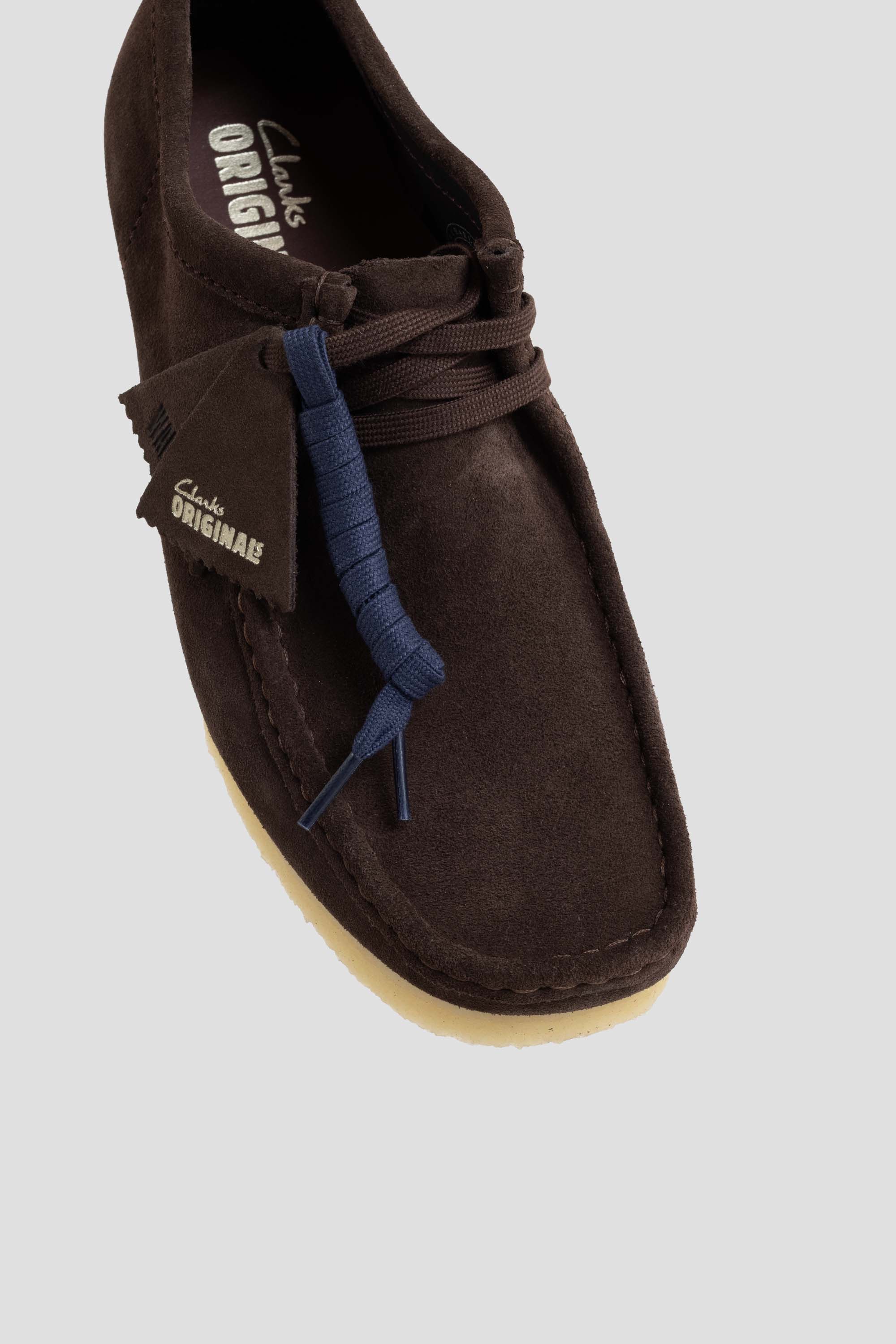 Wallabee Dark Brown Suede