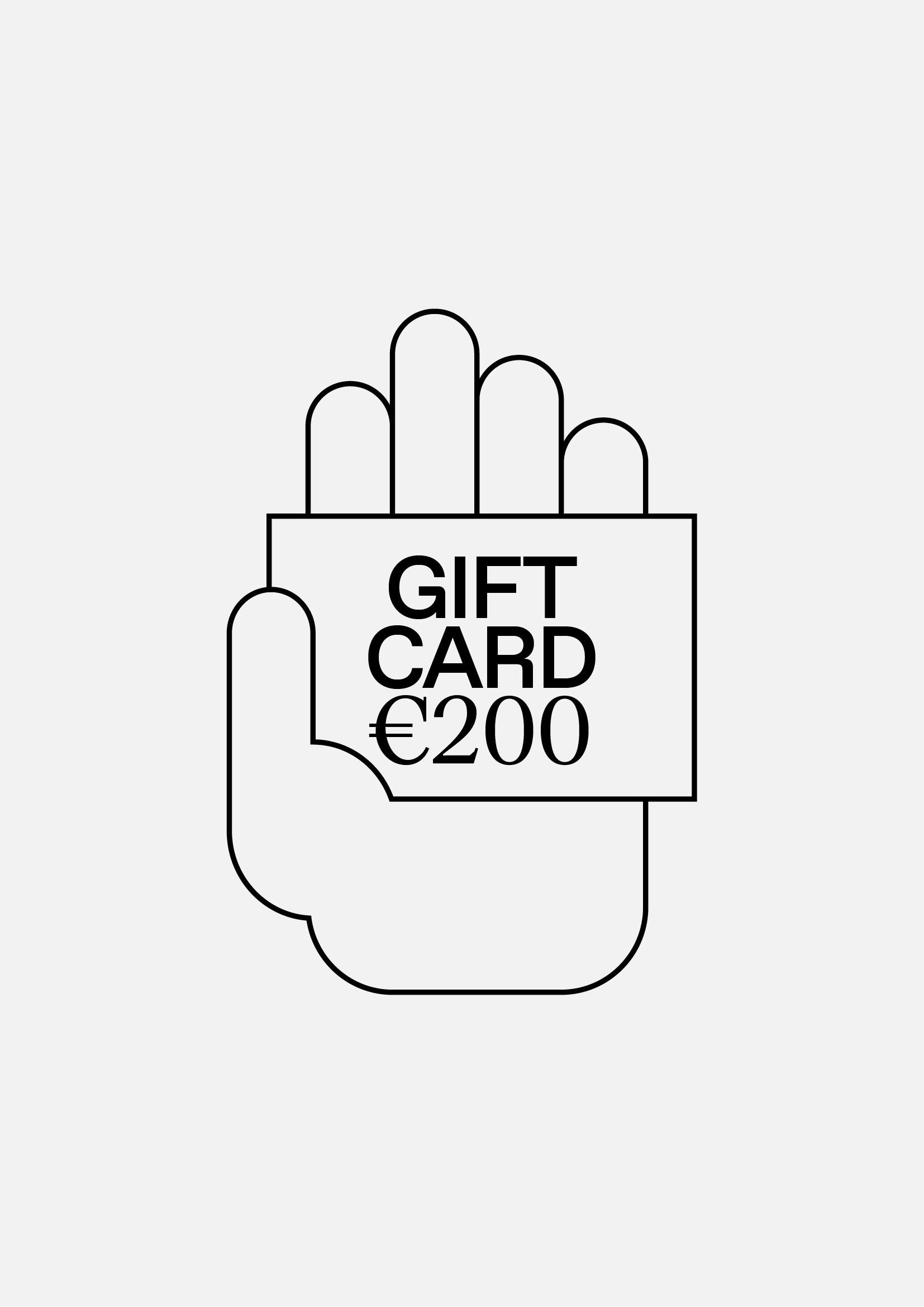 Gift Card 200EUR