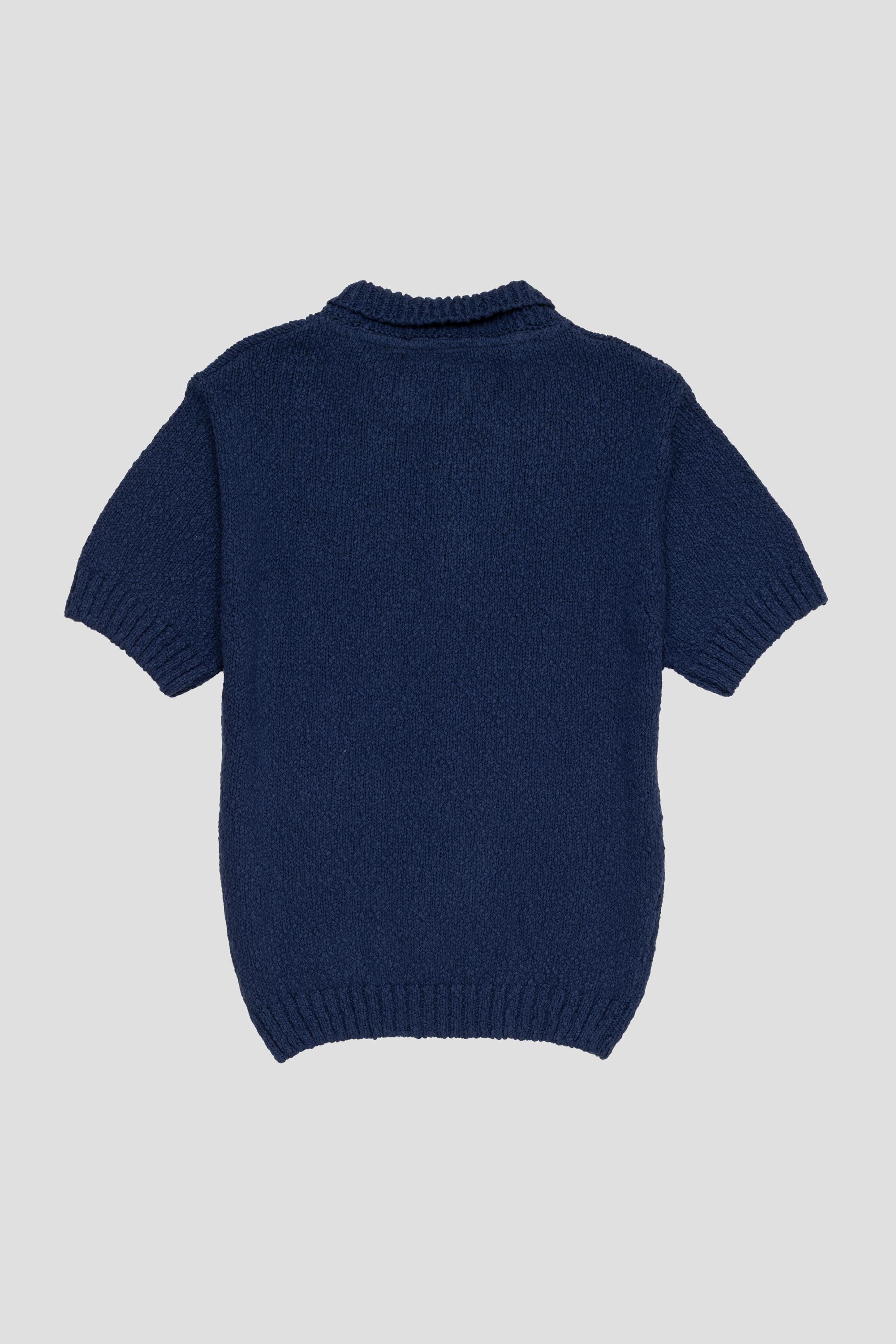 Football Knit Blue
