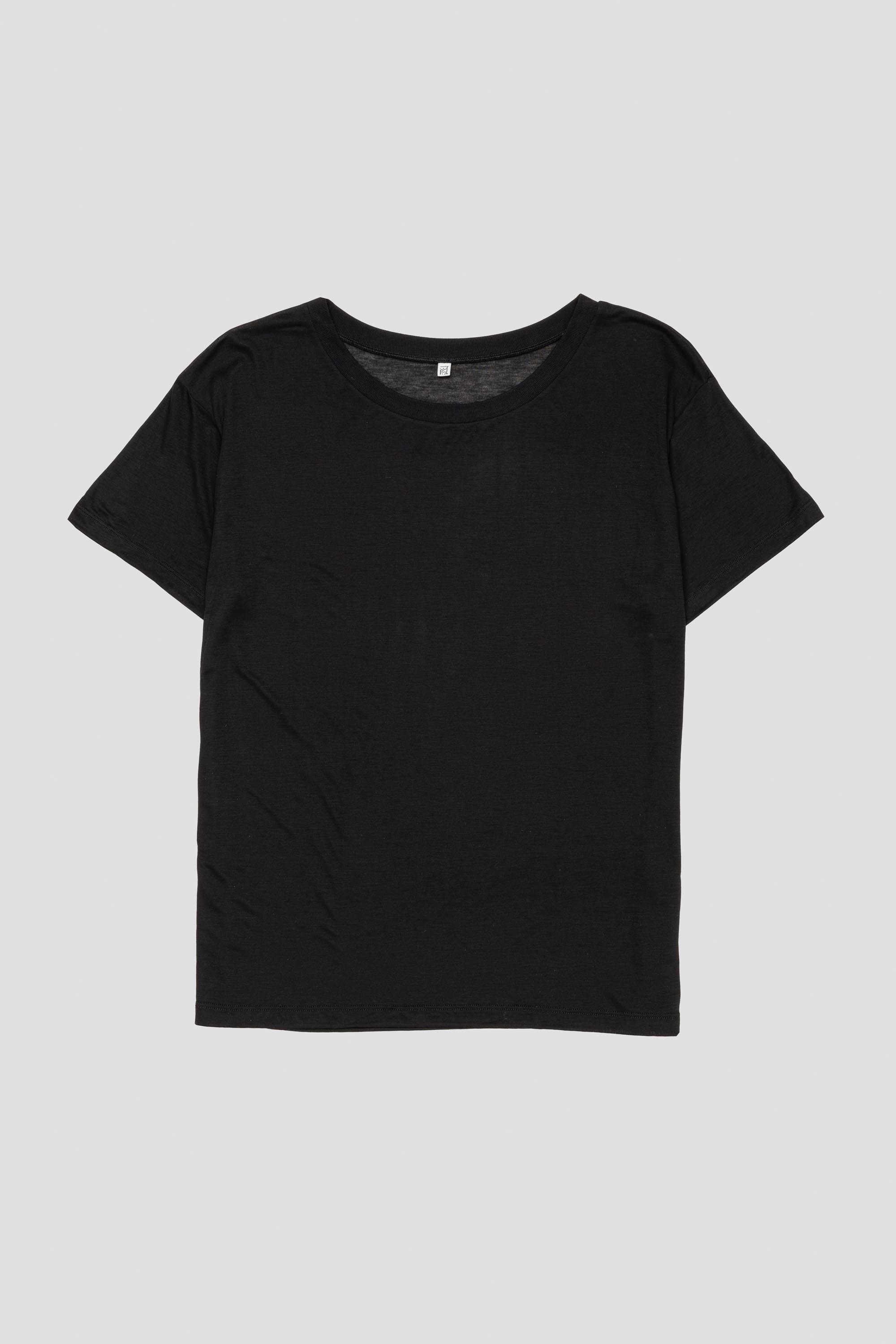 Loose Tee Bamboo Black