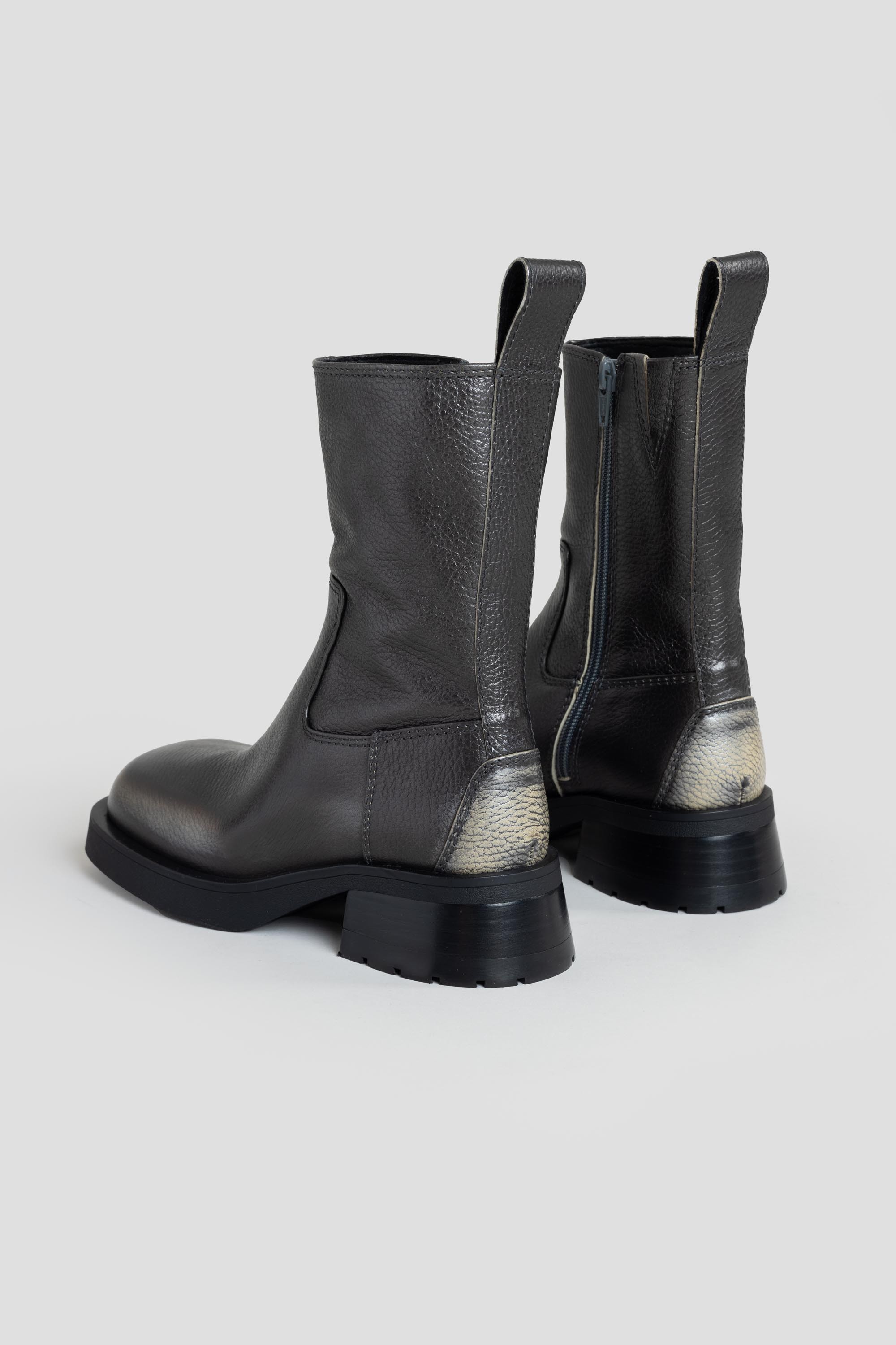 Yolanda Boots Brushed Silver