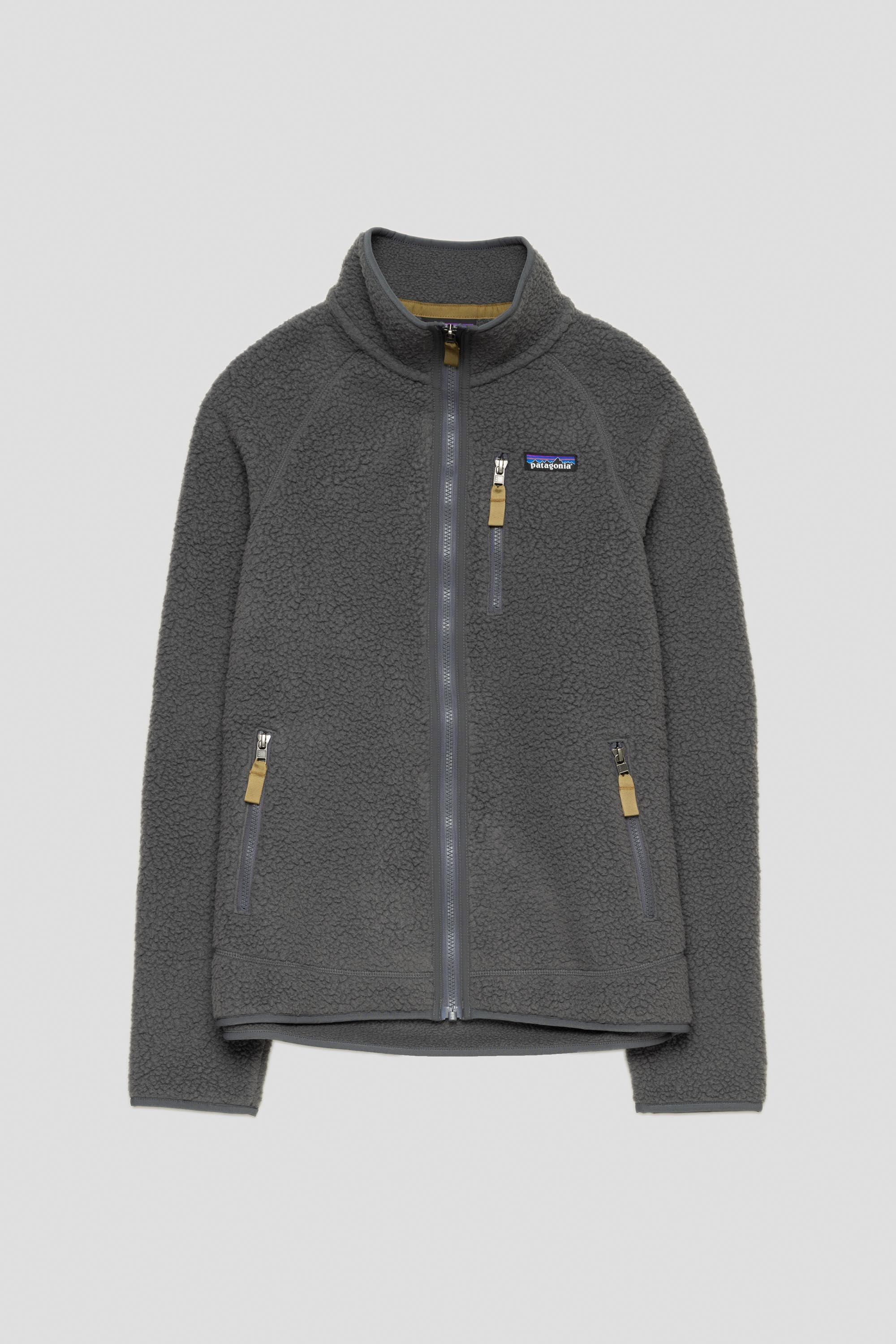 Retro Pile Jacket Forge Grey