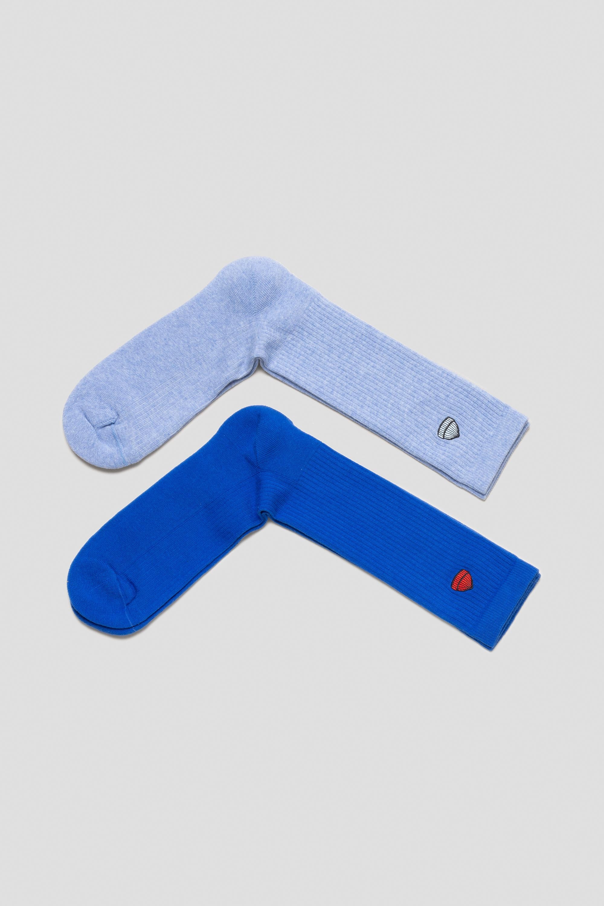 Socks 2-Pack Royal/LB Sky