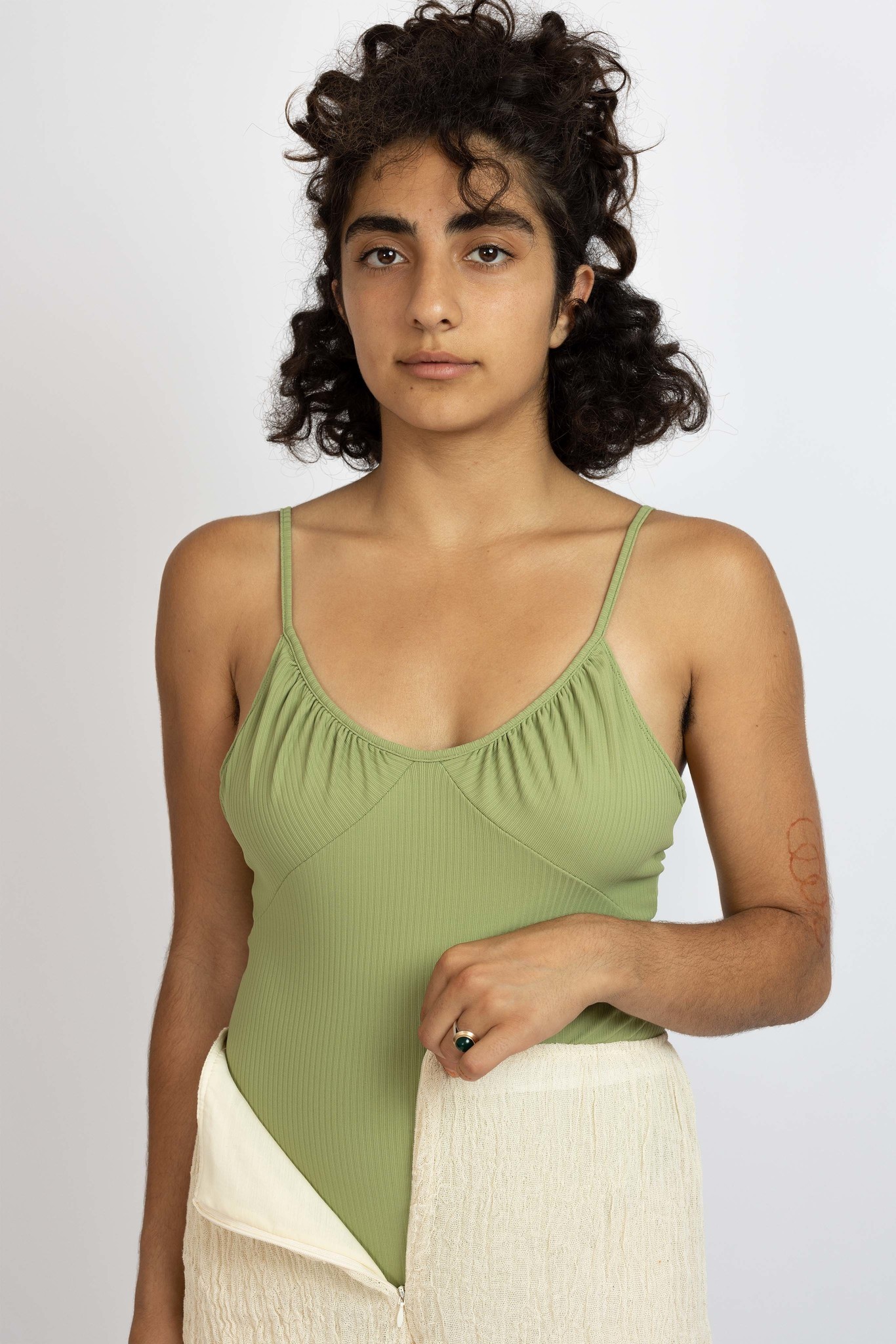 Serena Swimsuit Khaki