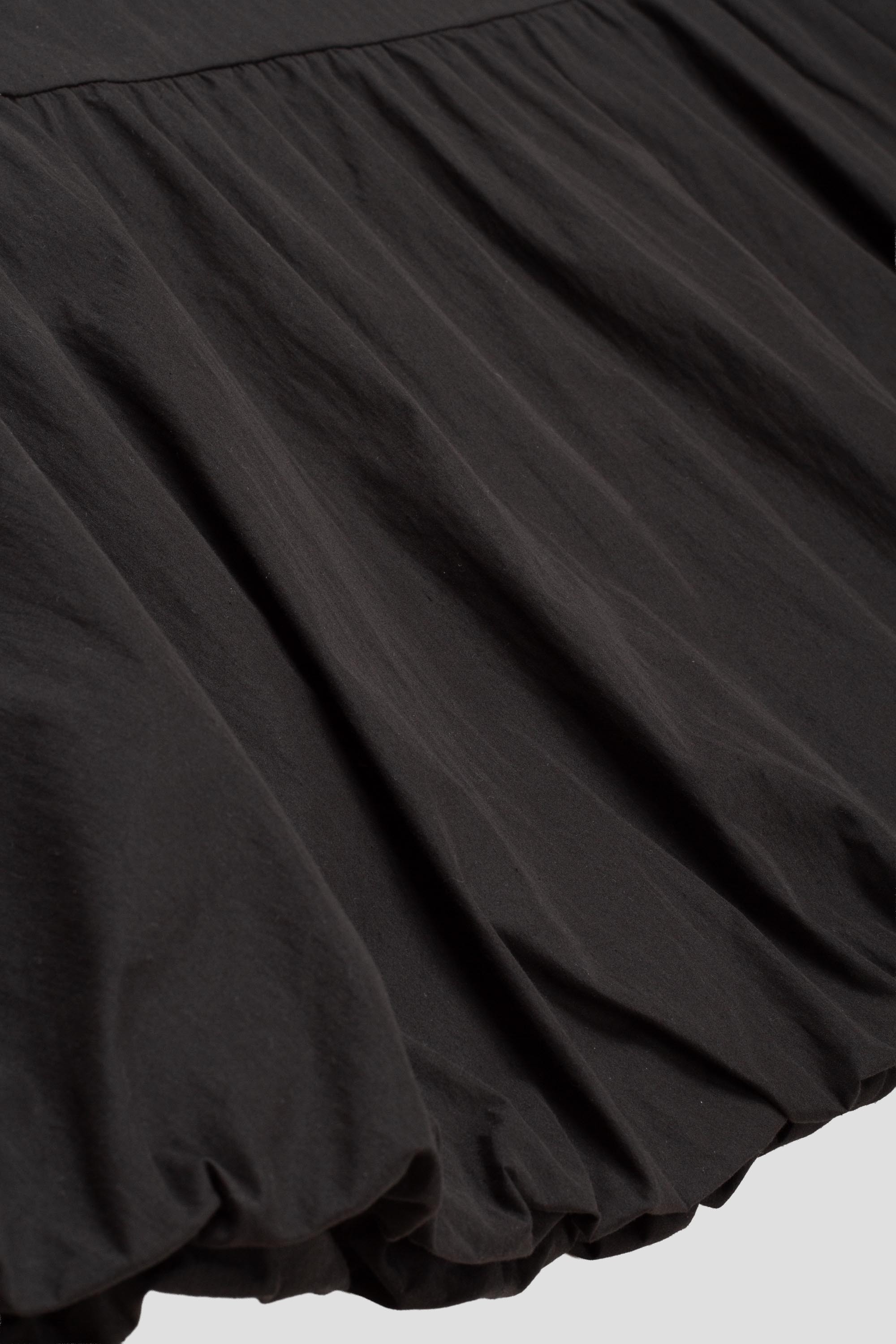 Volume Mini Dress Black