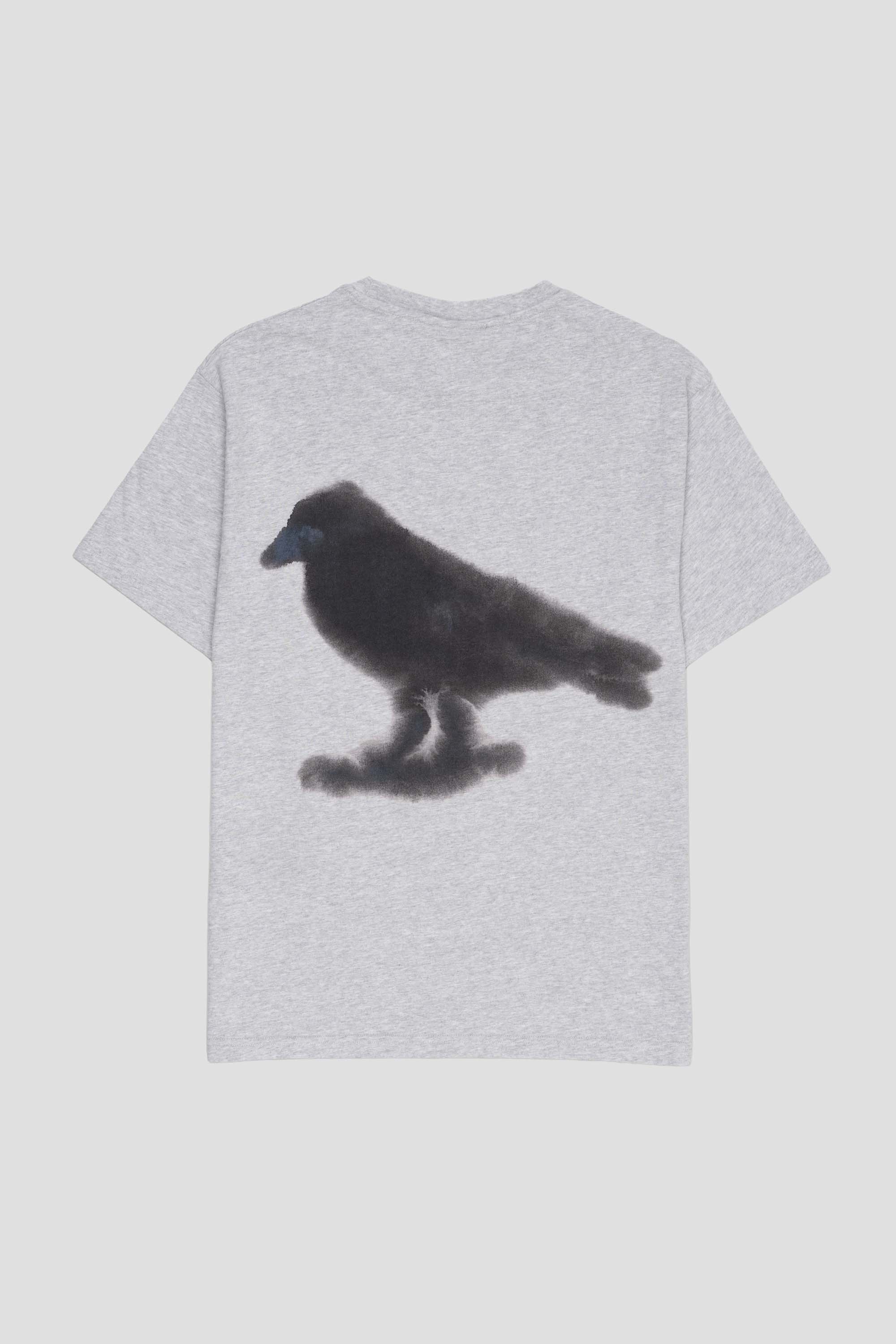 Crow T-Shirt Grey