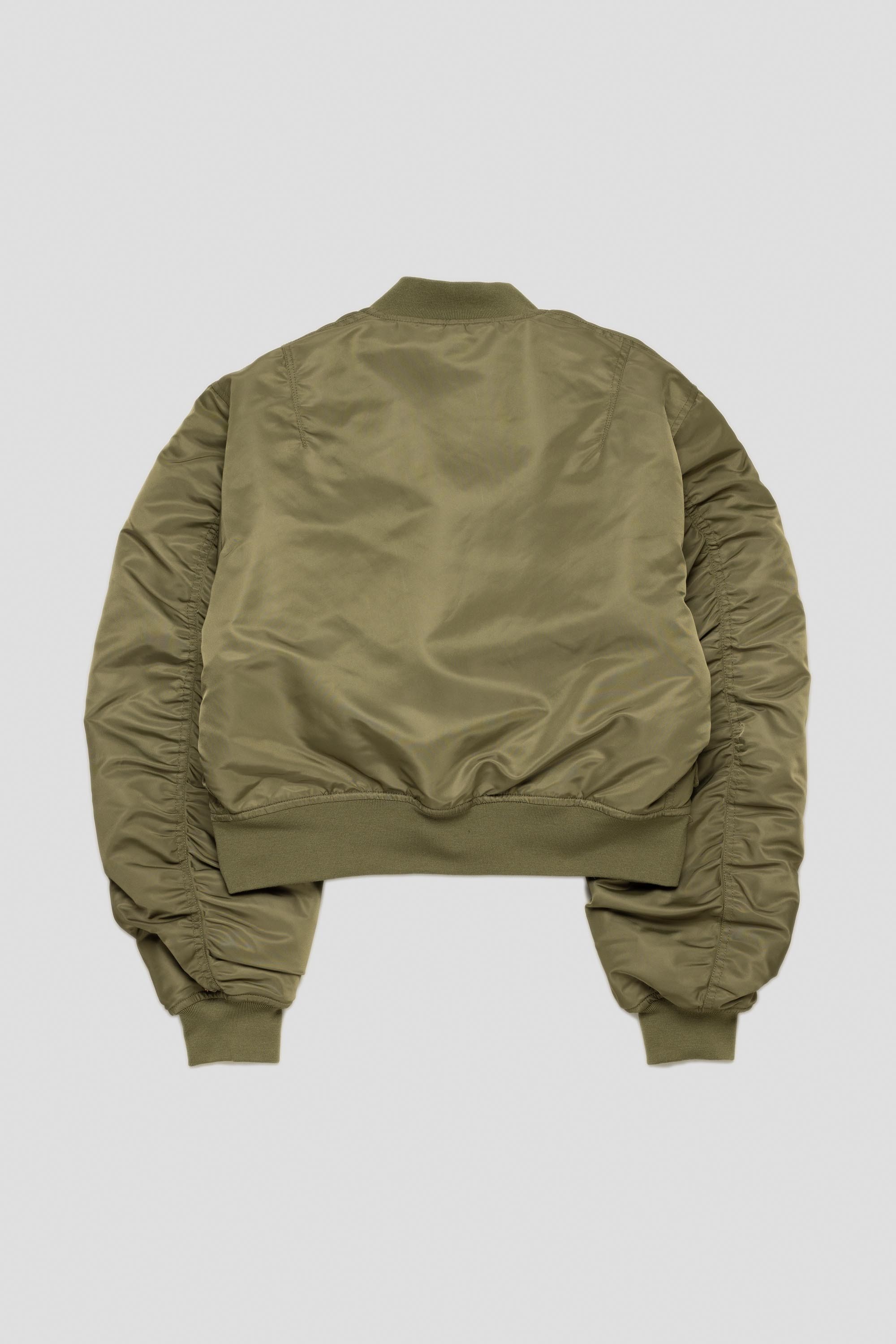 Women's Reversible Bomber Jacket Olive