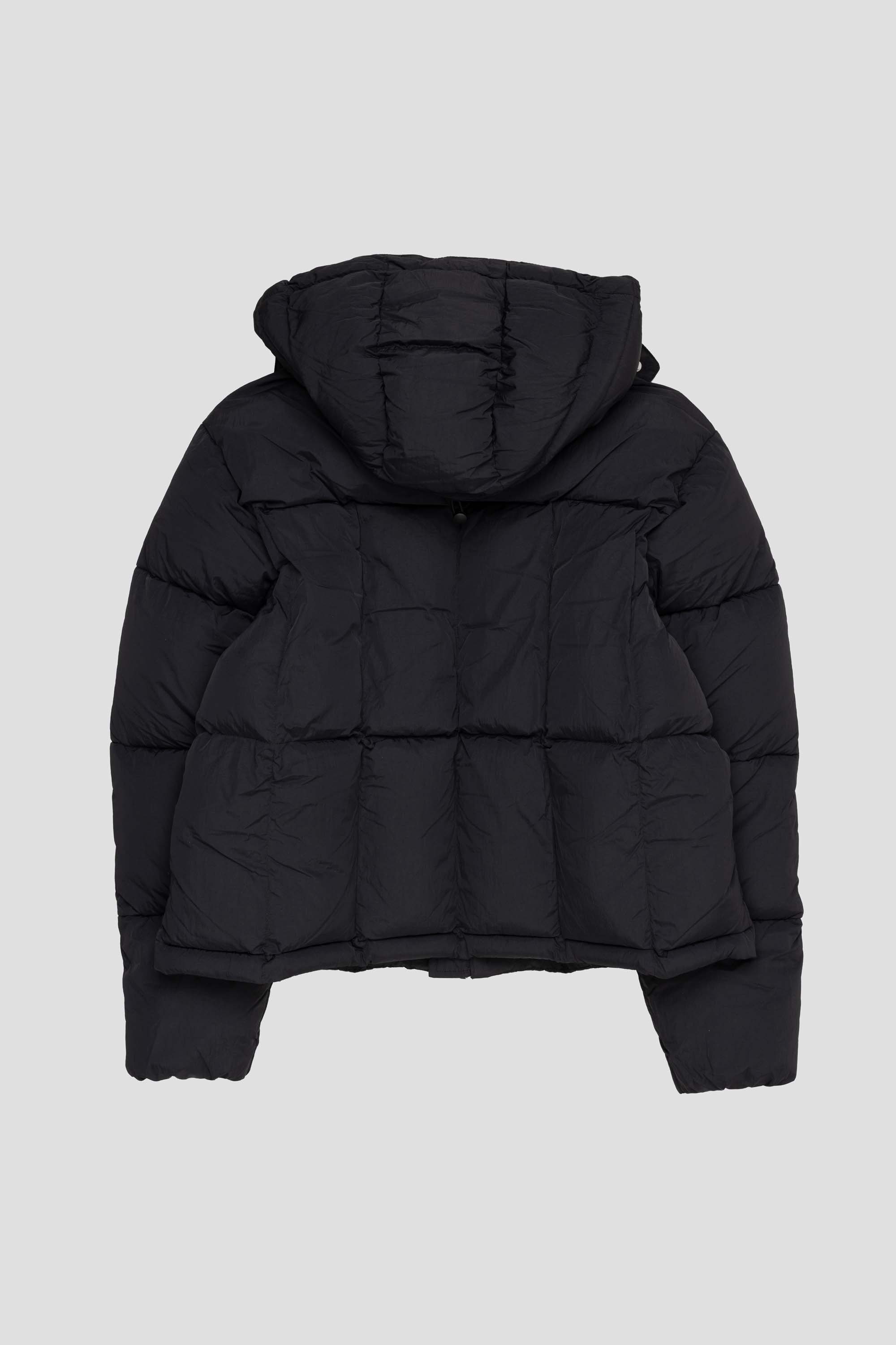 Special Cuts Puffer Jacket Black