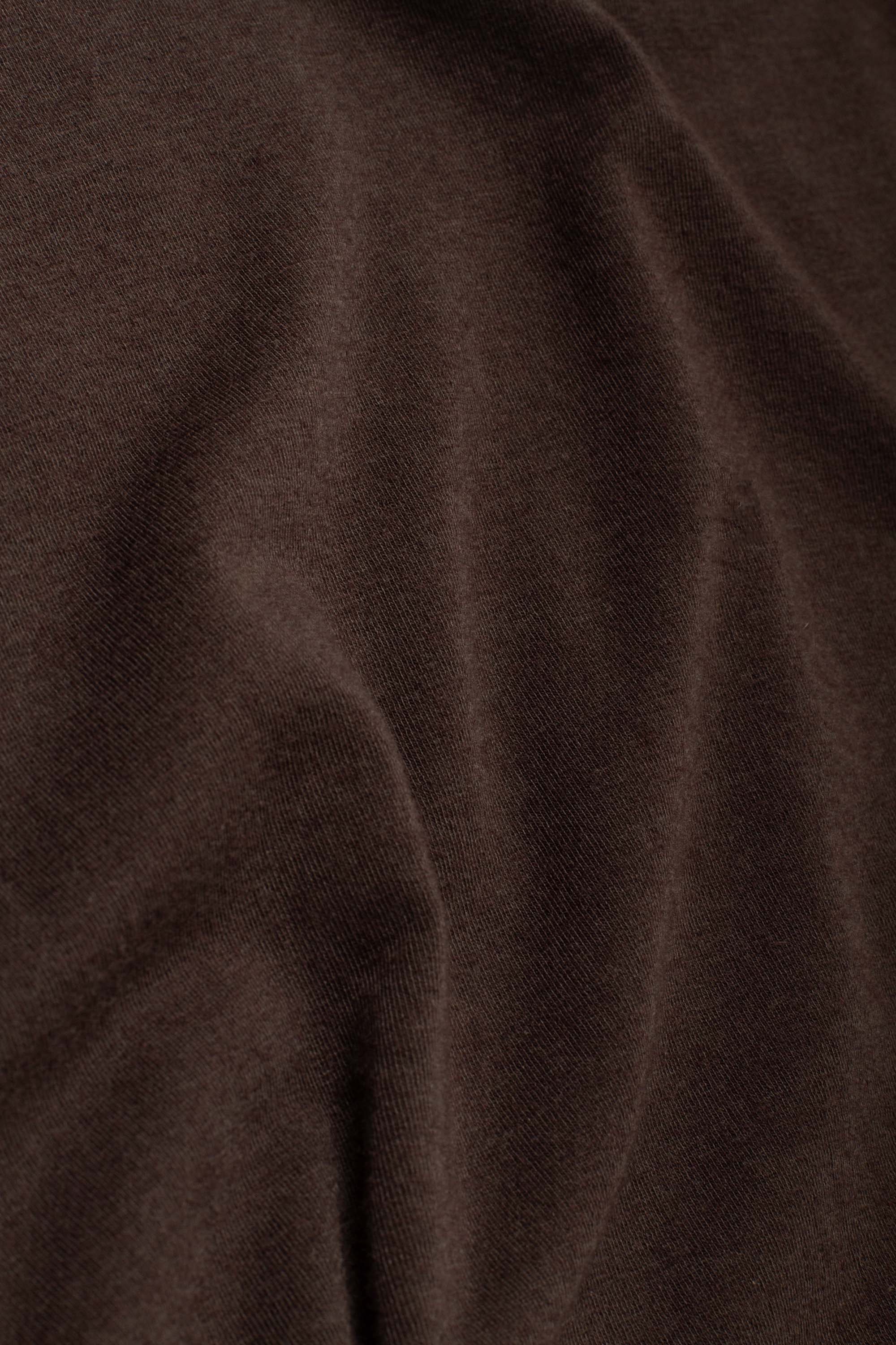 Round T-Shirt Brown