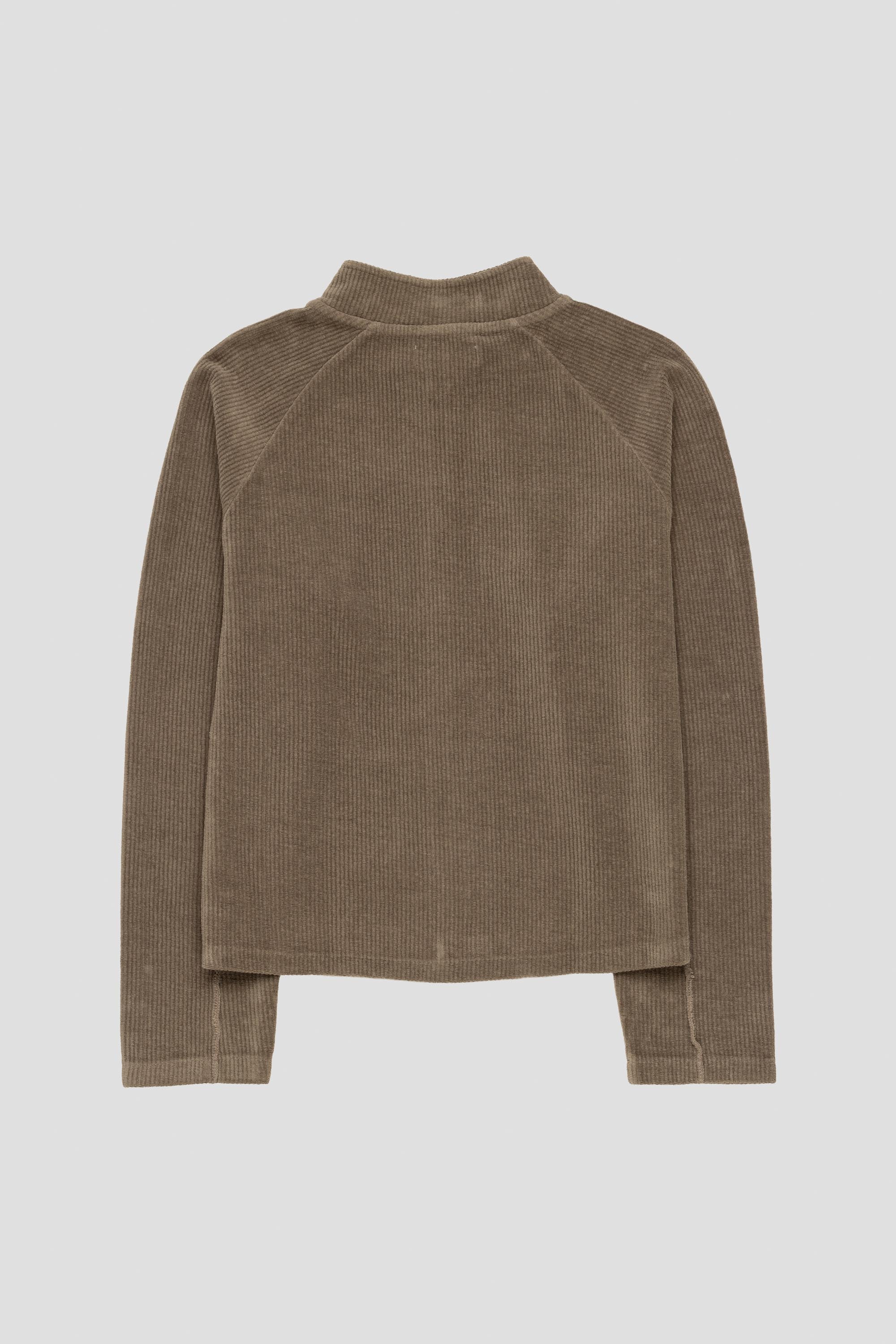 Leisure Zip Up Faded Taupe Cord