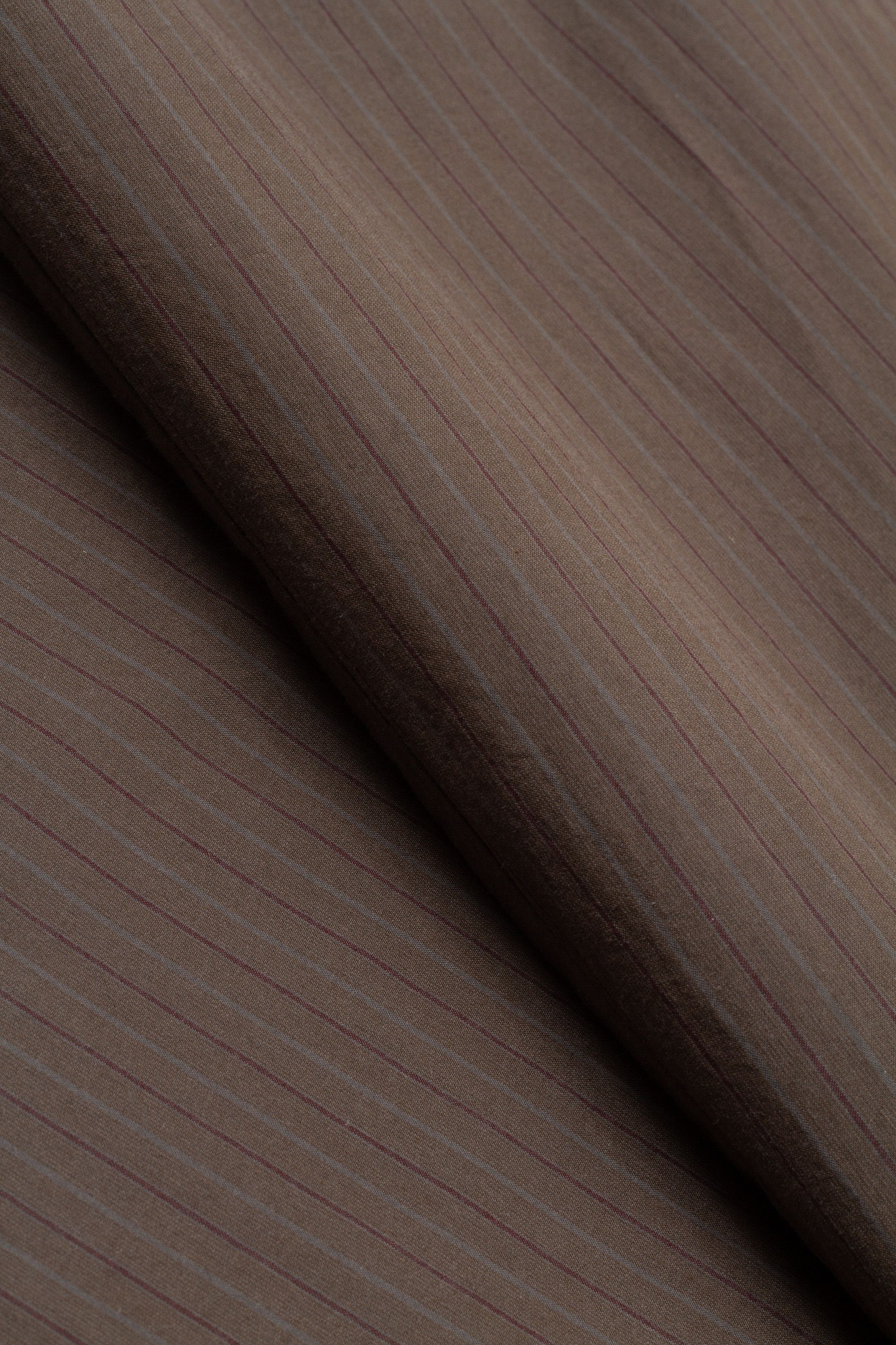 Stripe Banding Pants Brown