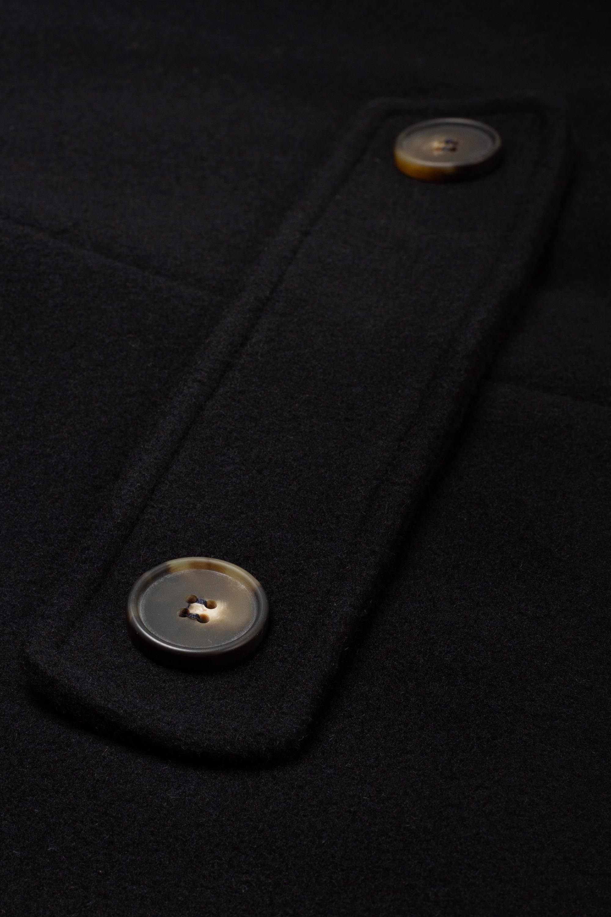 Monestero Coat Dark Blue