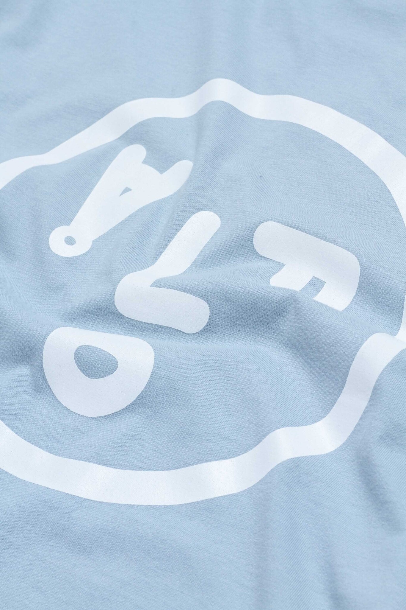 Face Tee Baby Blue