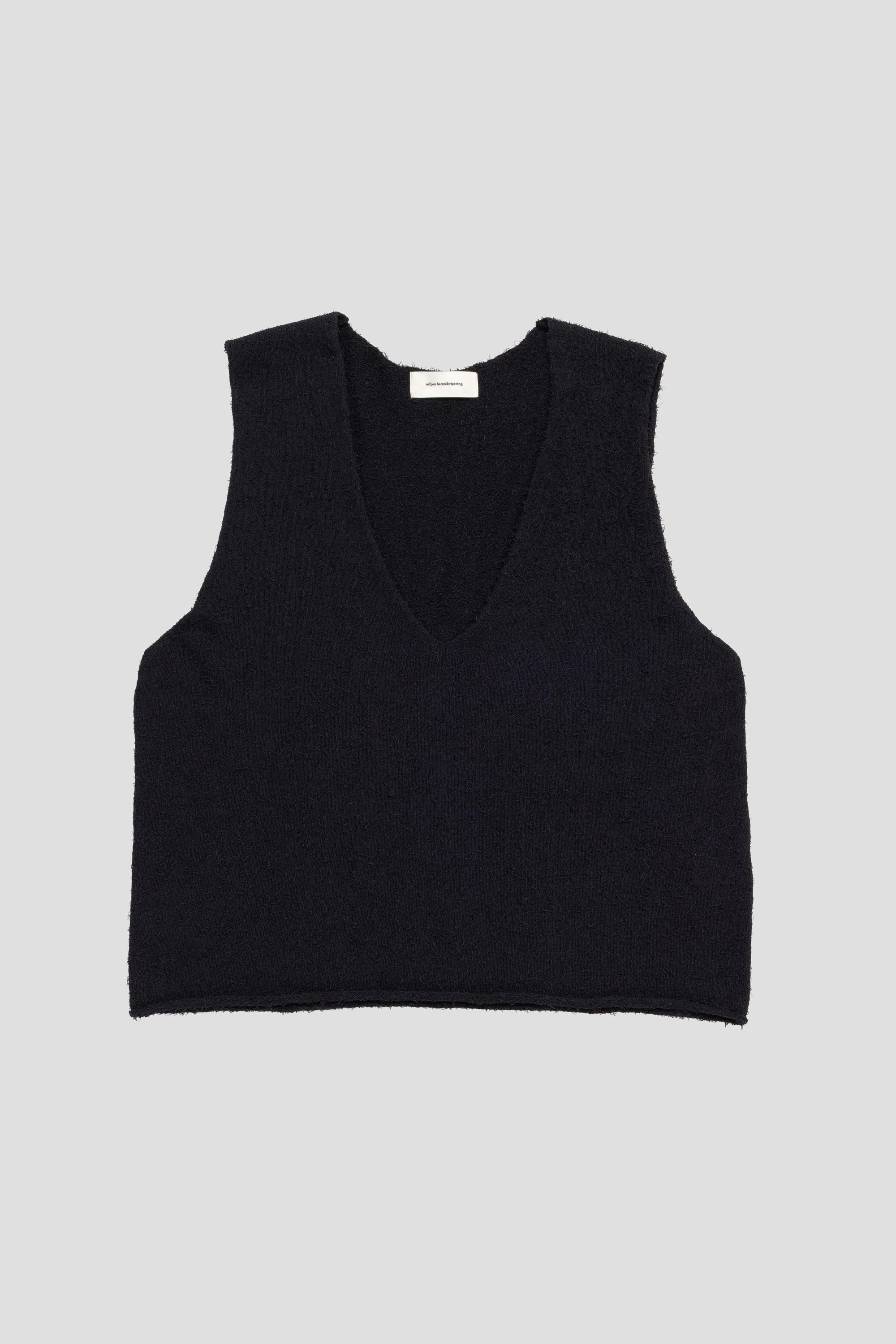 V-Neck Vest Black Snug