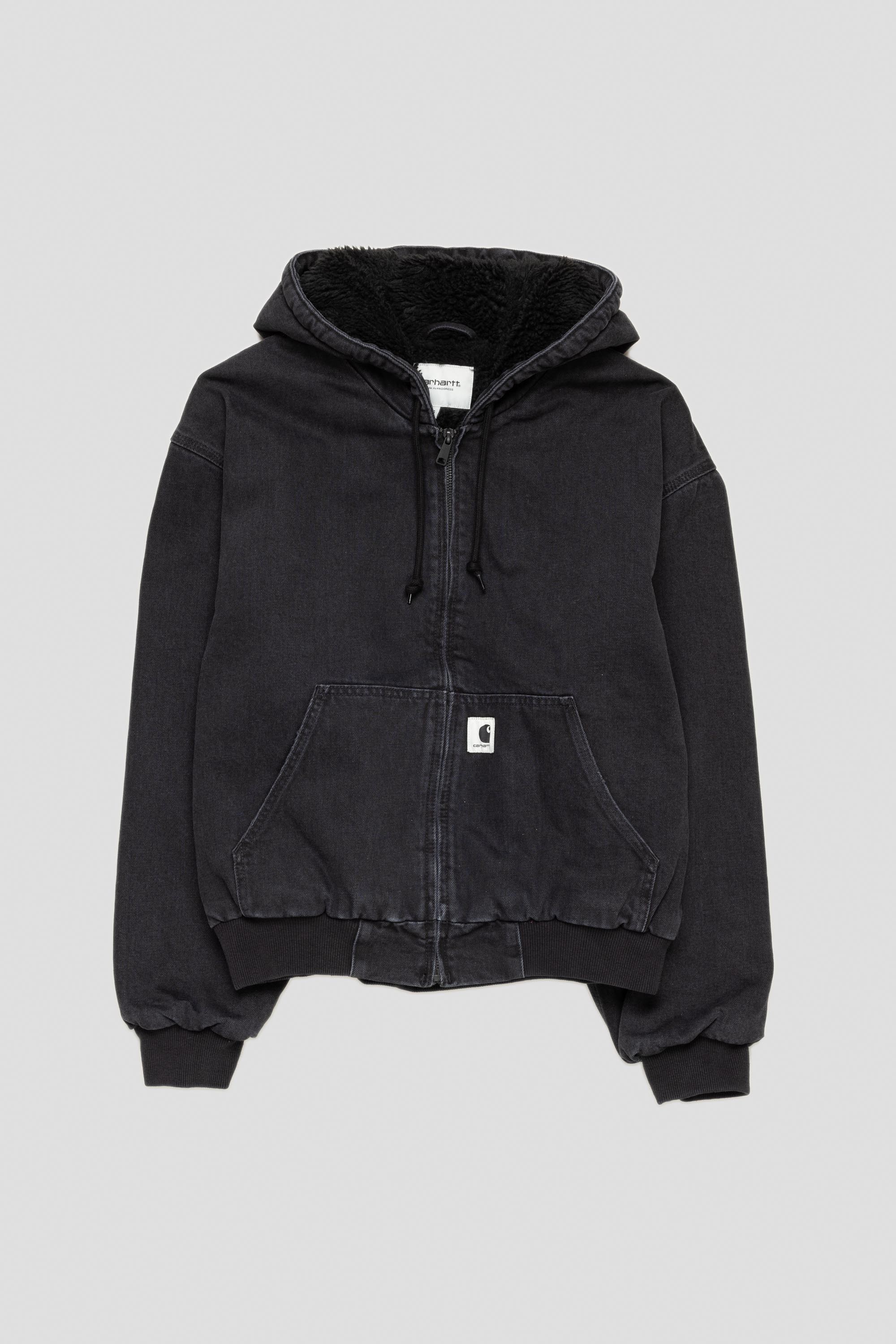 Women's OG Active Jacket Black Stone Washed