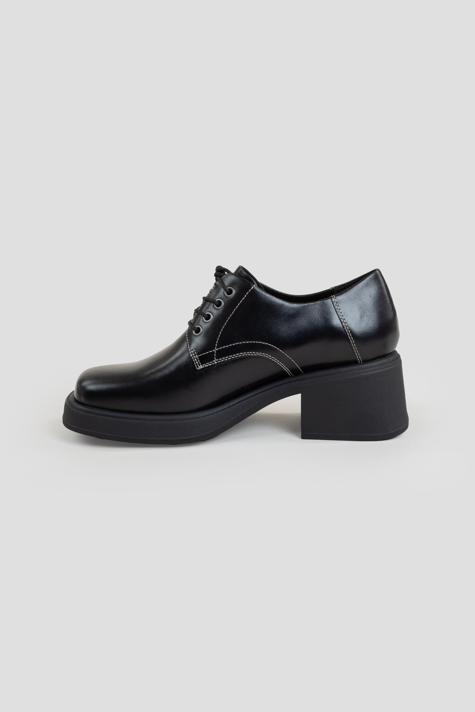 Dorah Heeled Derby Black