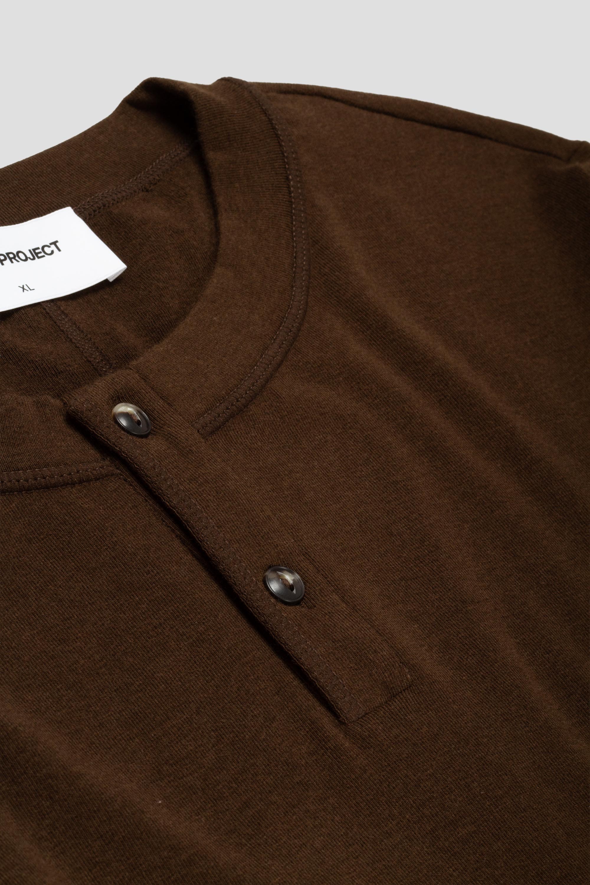 Henley Shirt Walnut