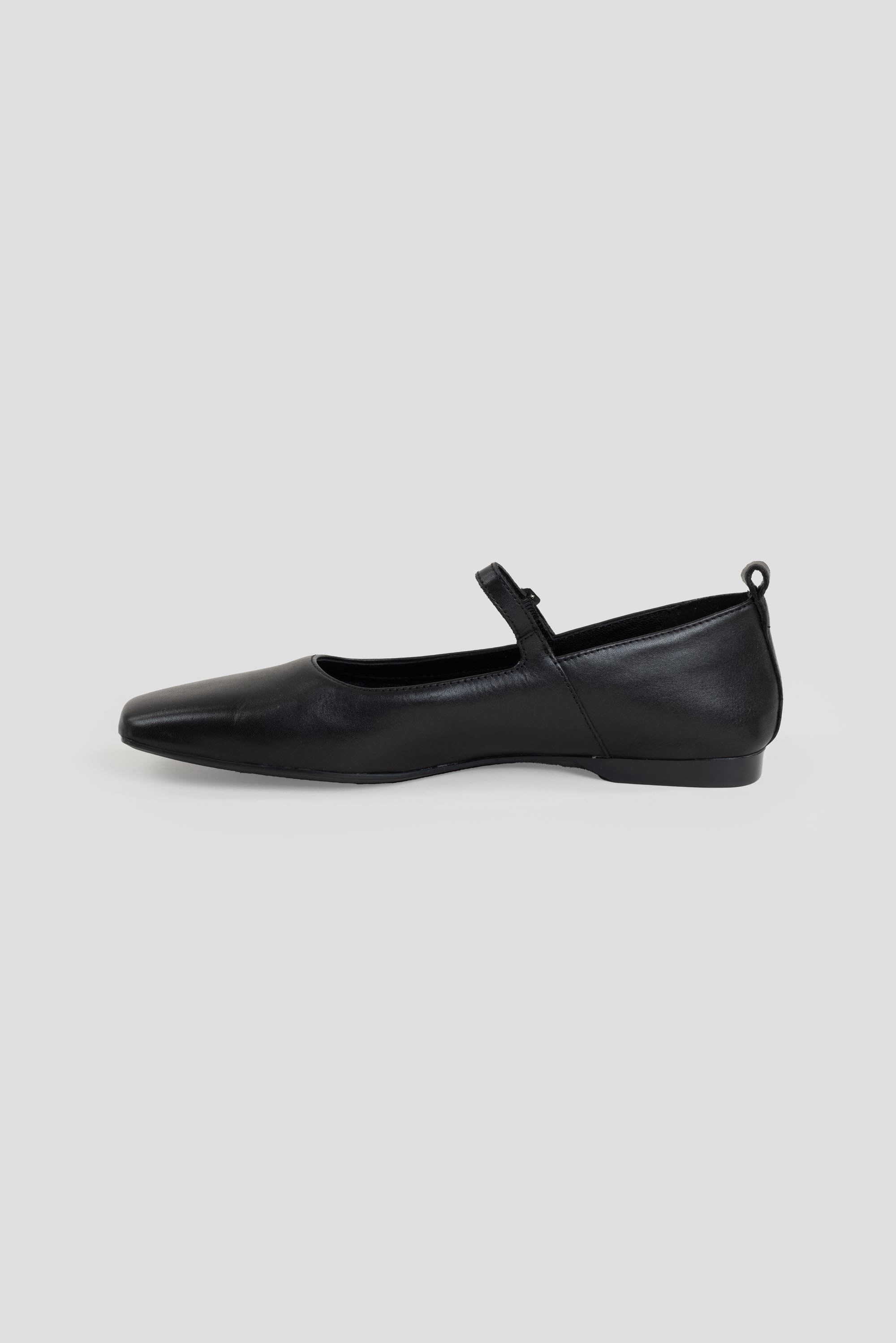 Delia Mary-Jane Flats Black