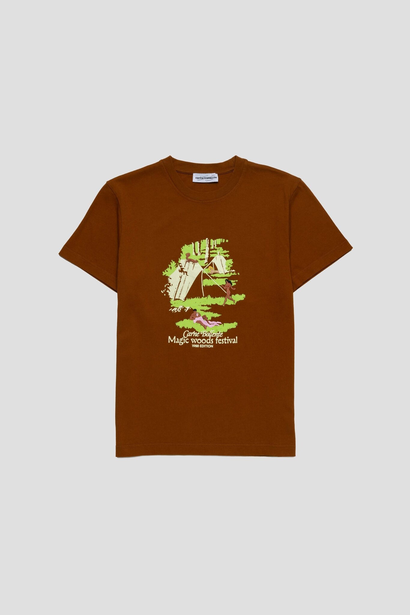 Magic Woods Festival T-Shirt Brown