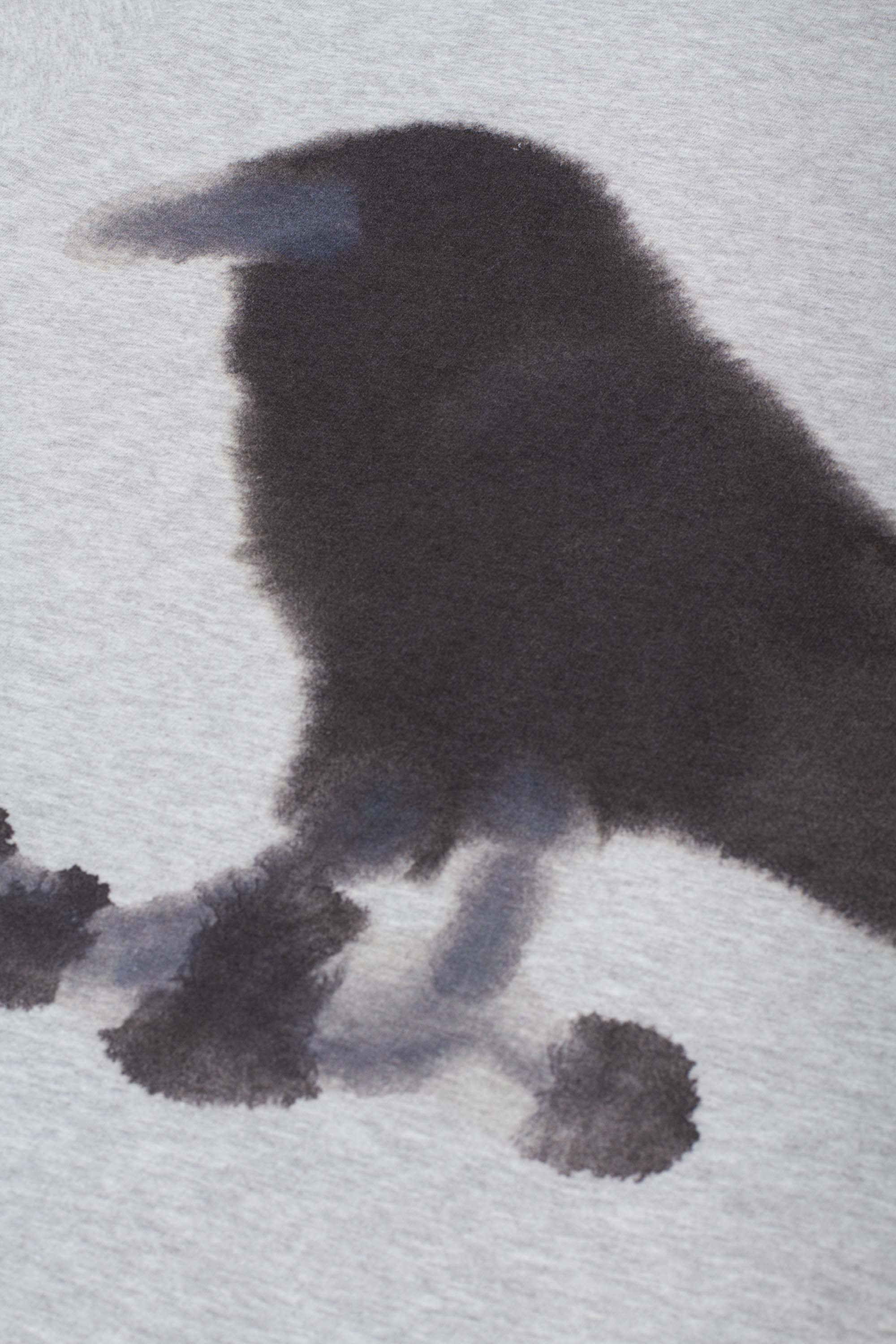 Crow T-Shirt Grey