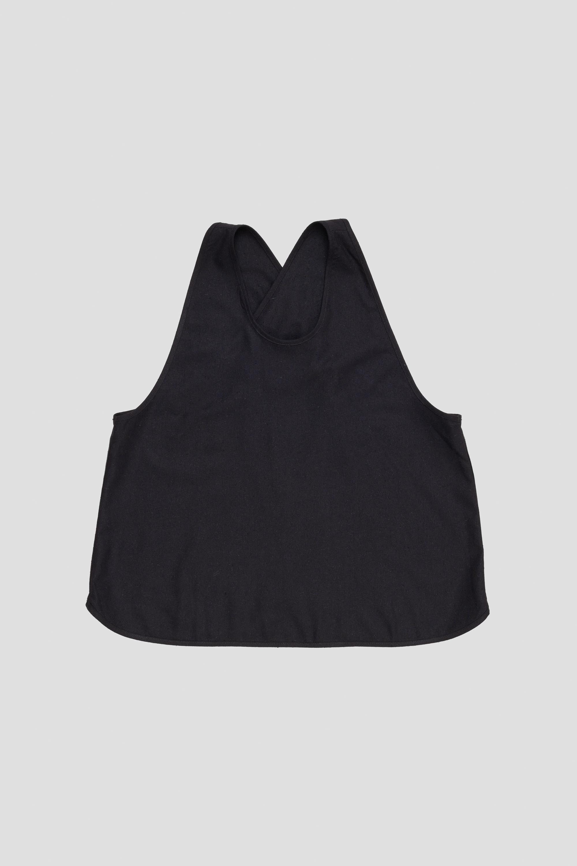 Apron Top Black