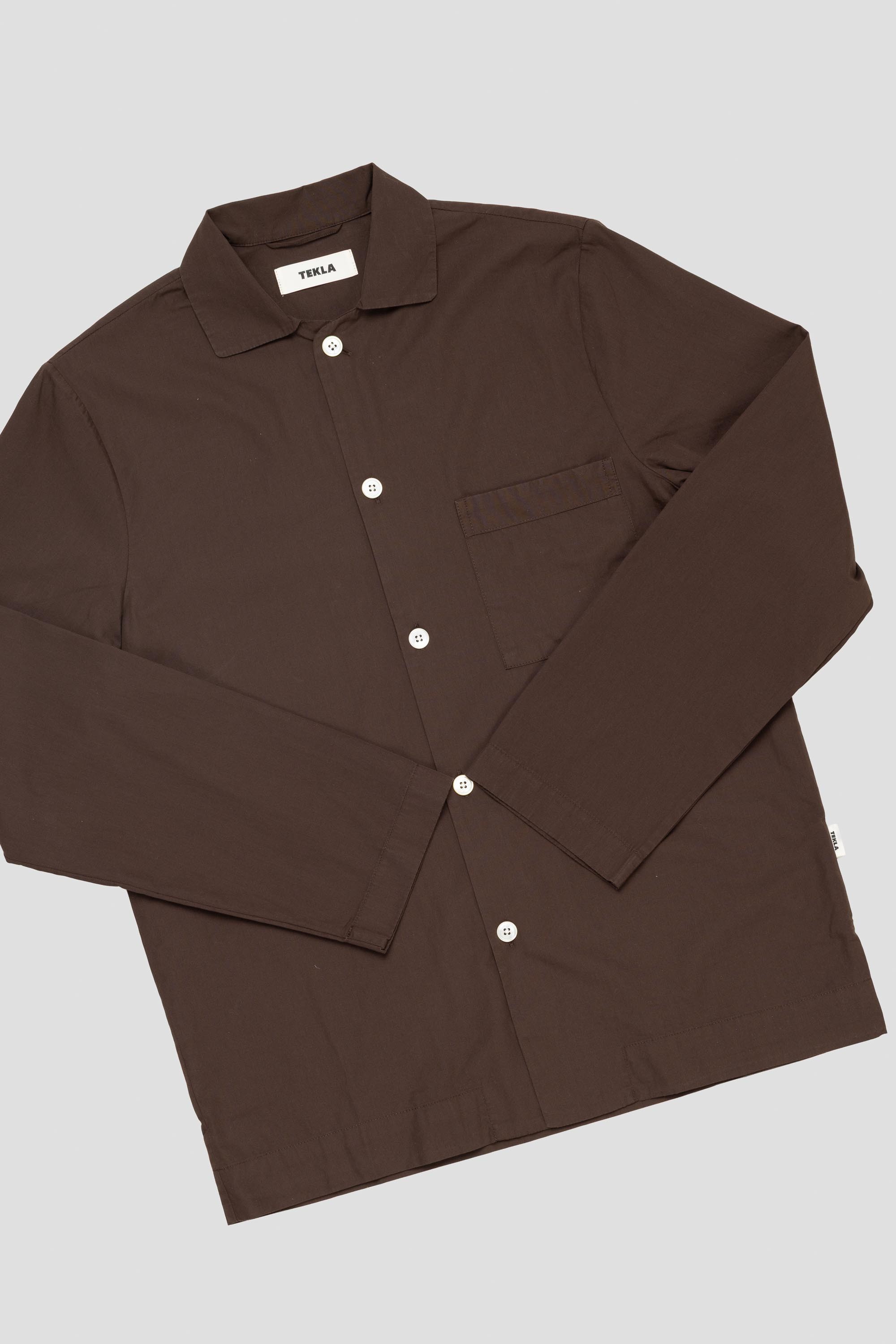 Pyjamas Shirt Coffee