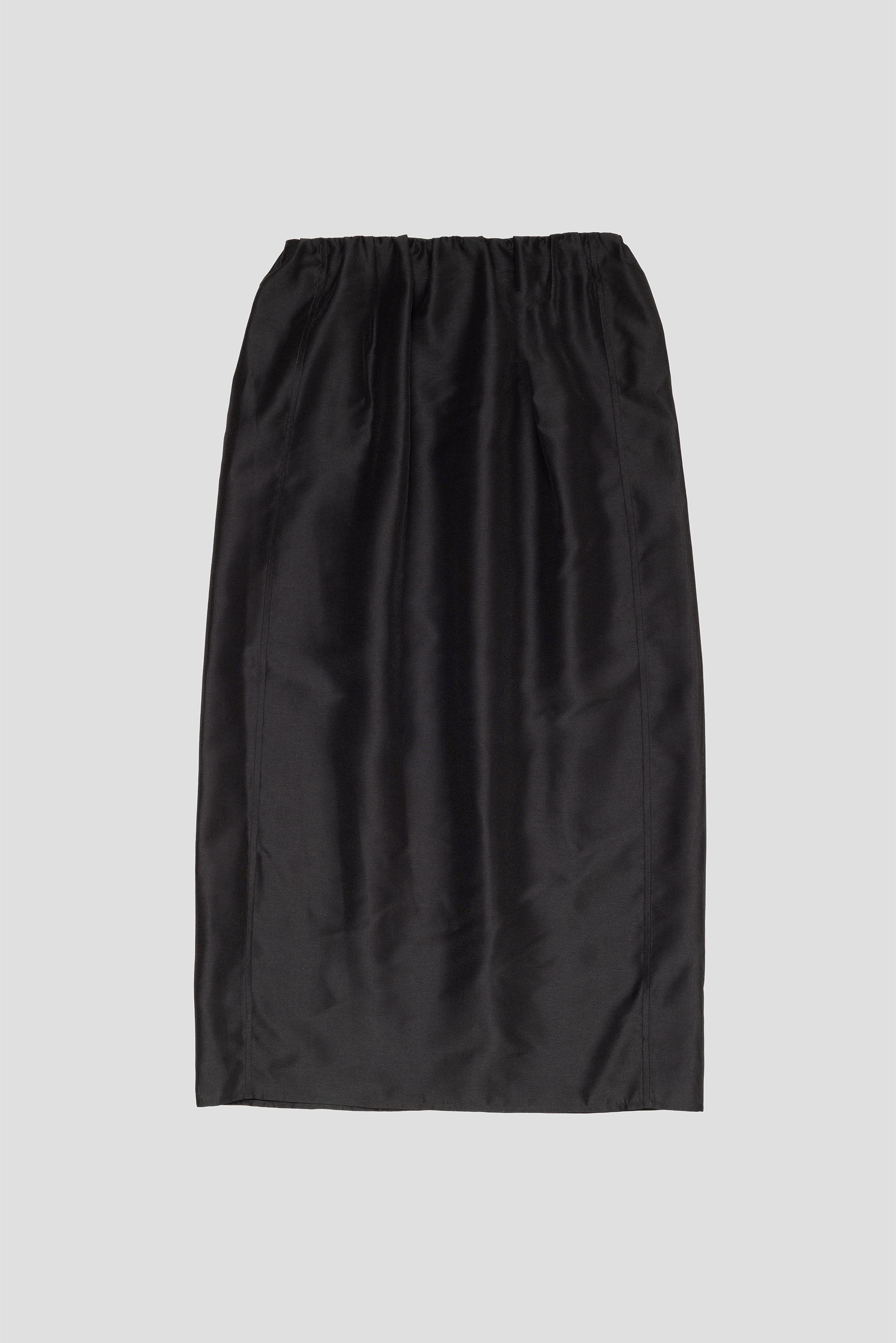 Organza Layered Skirt Black