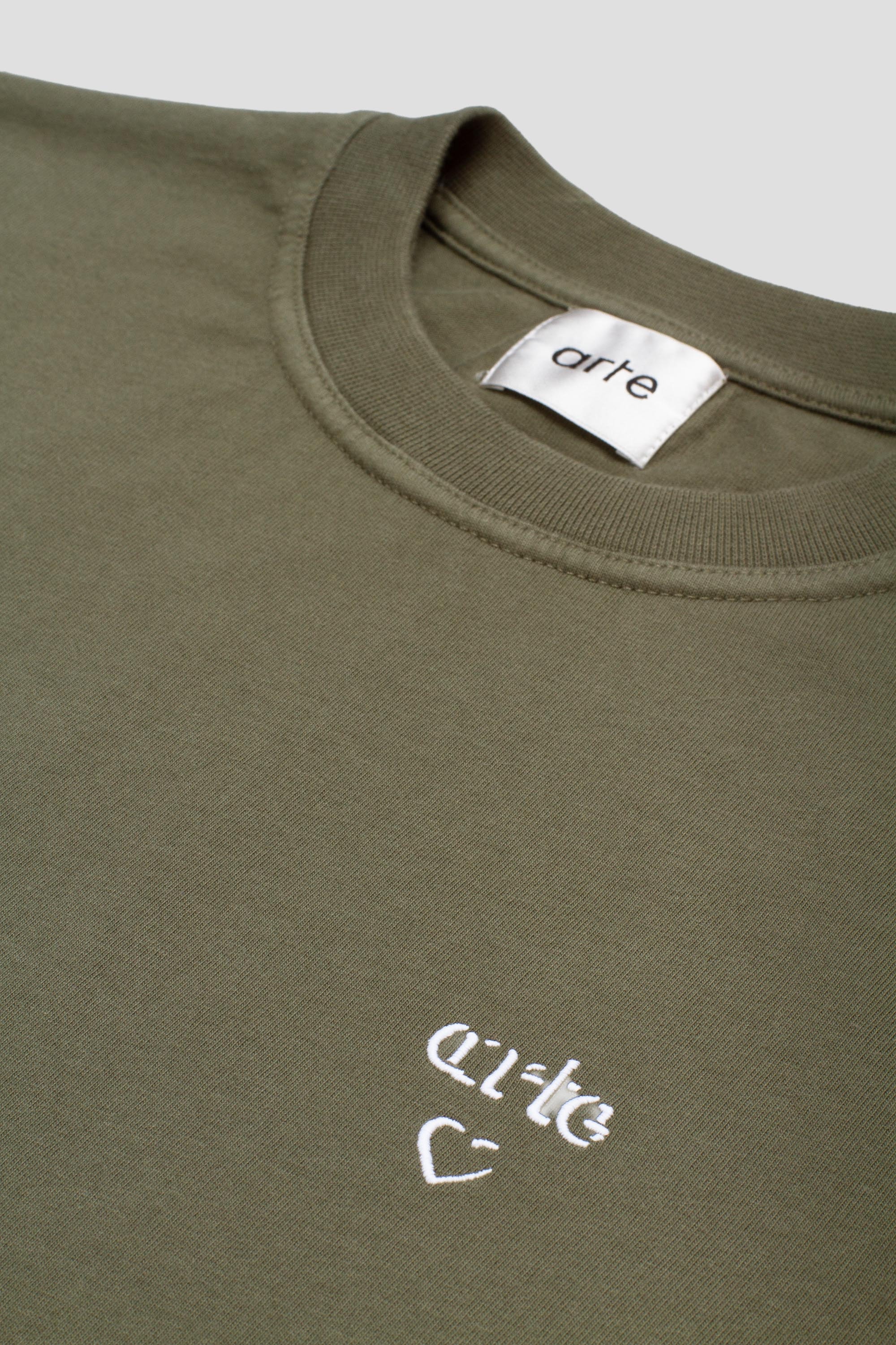 Heart T-Shirt Green