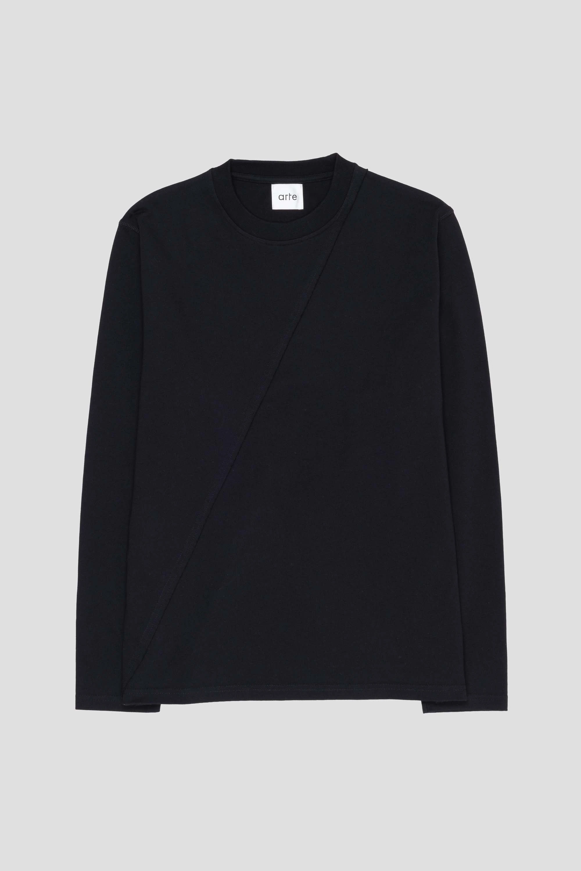 Back Circle Longsleeve Black