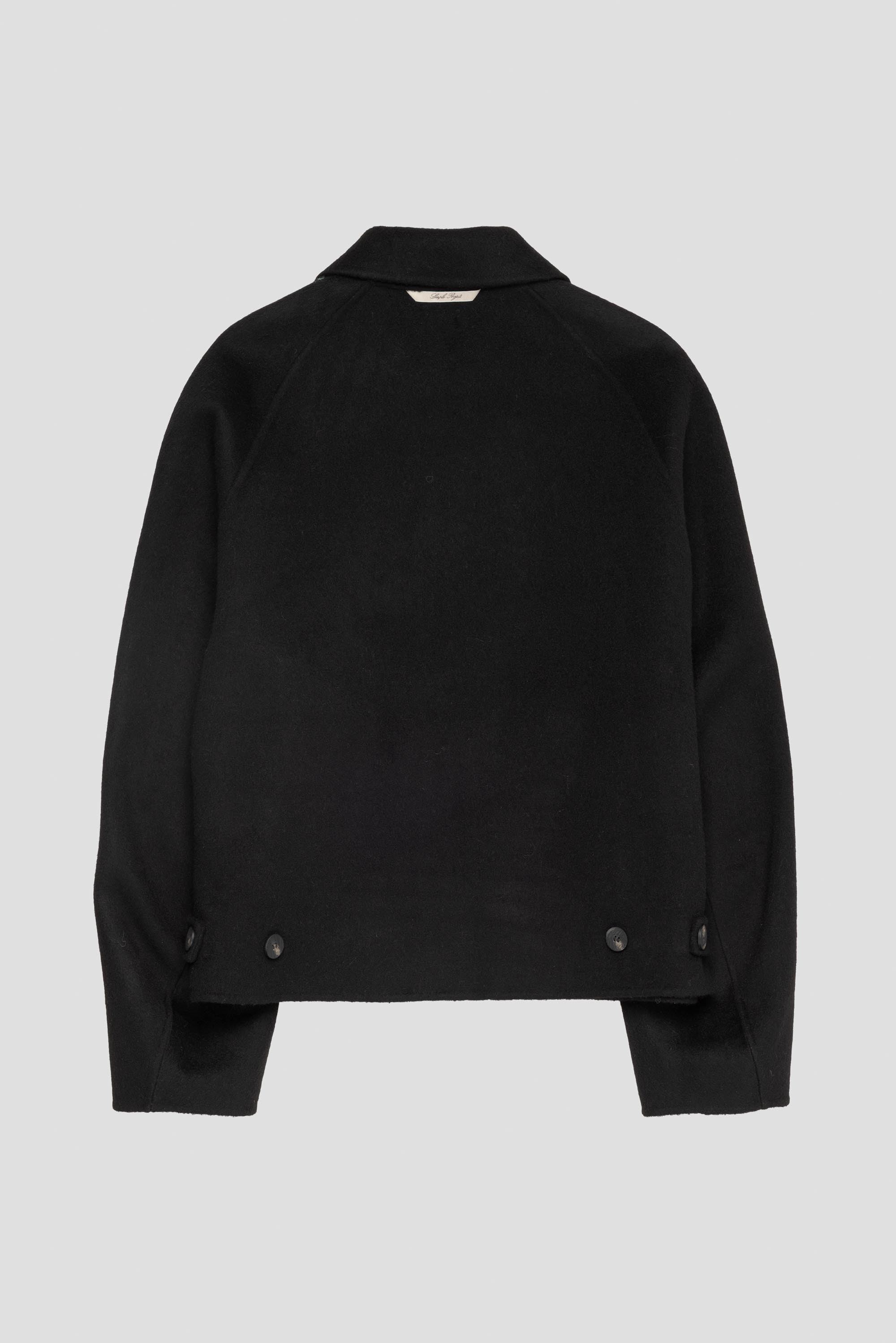 Darted Wool Jacket Black
