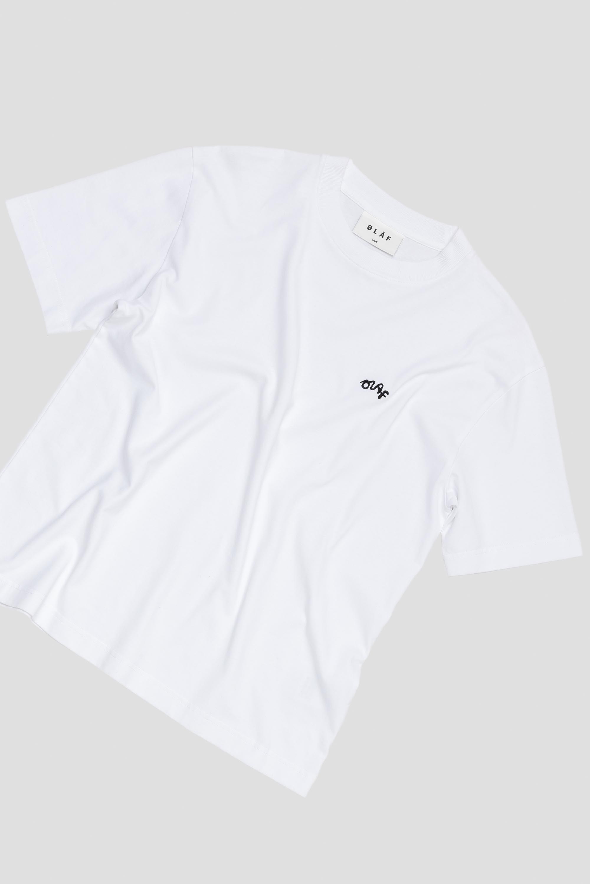 Signature Tee SS Optical White