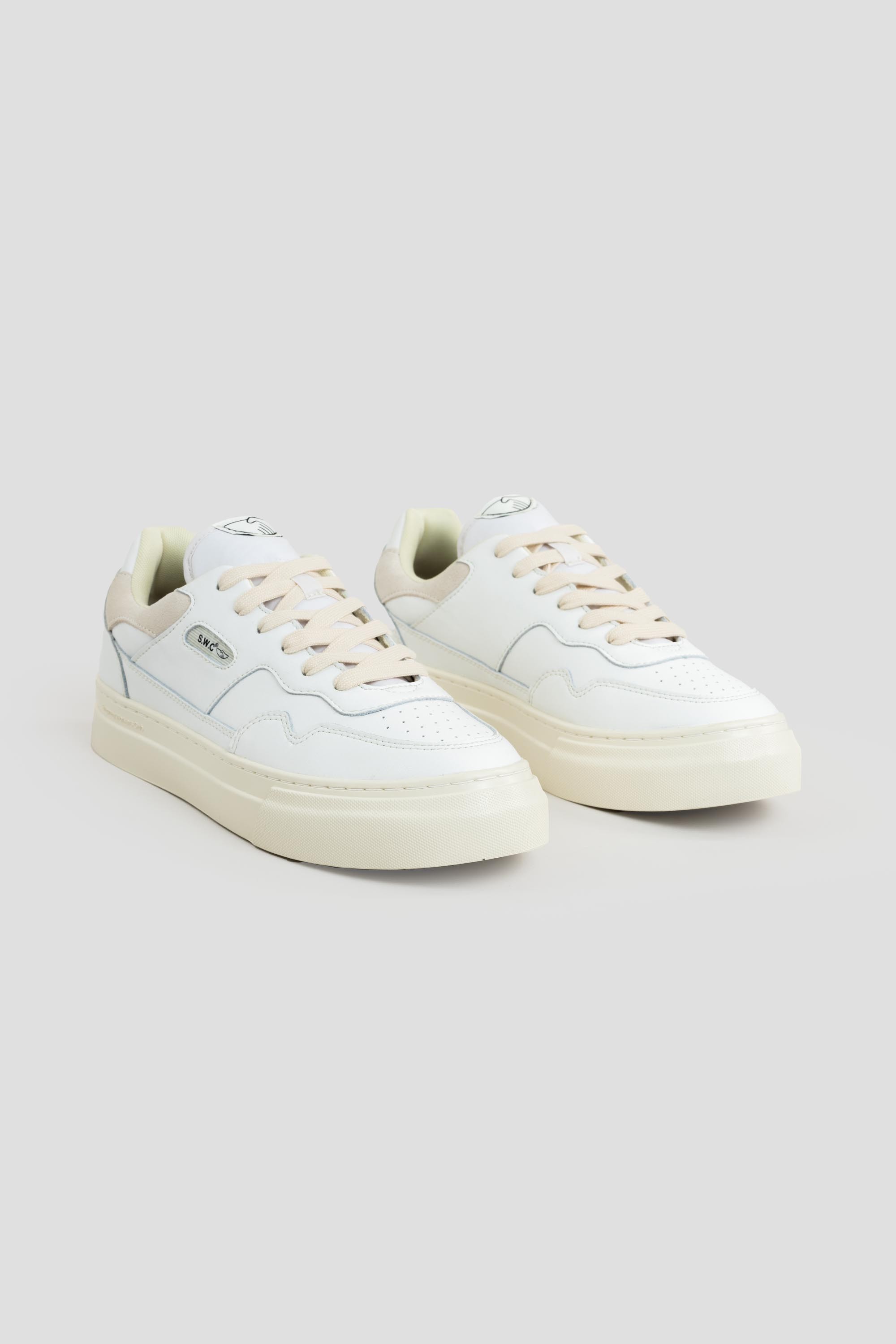 Pearl Leather White/Putty