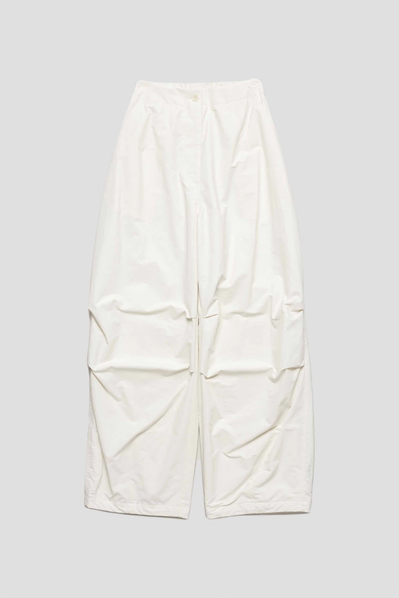 Cotton Nylon Fatigue Pants Ecru