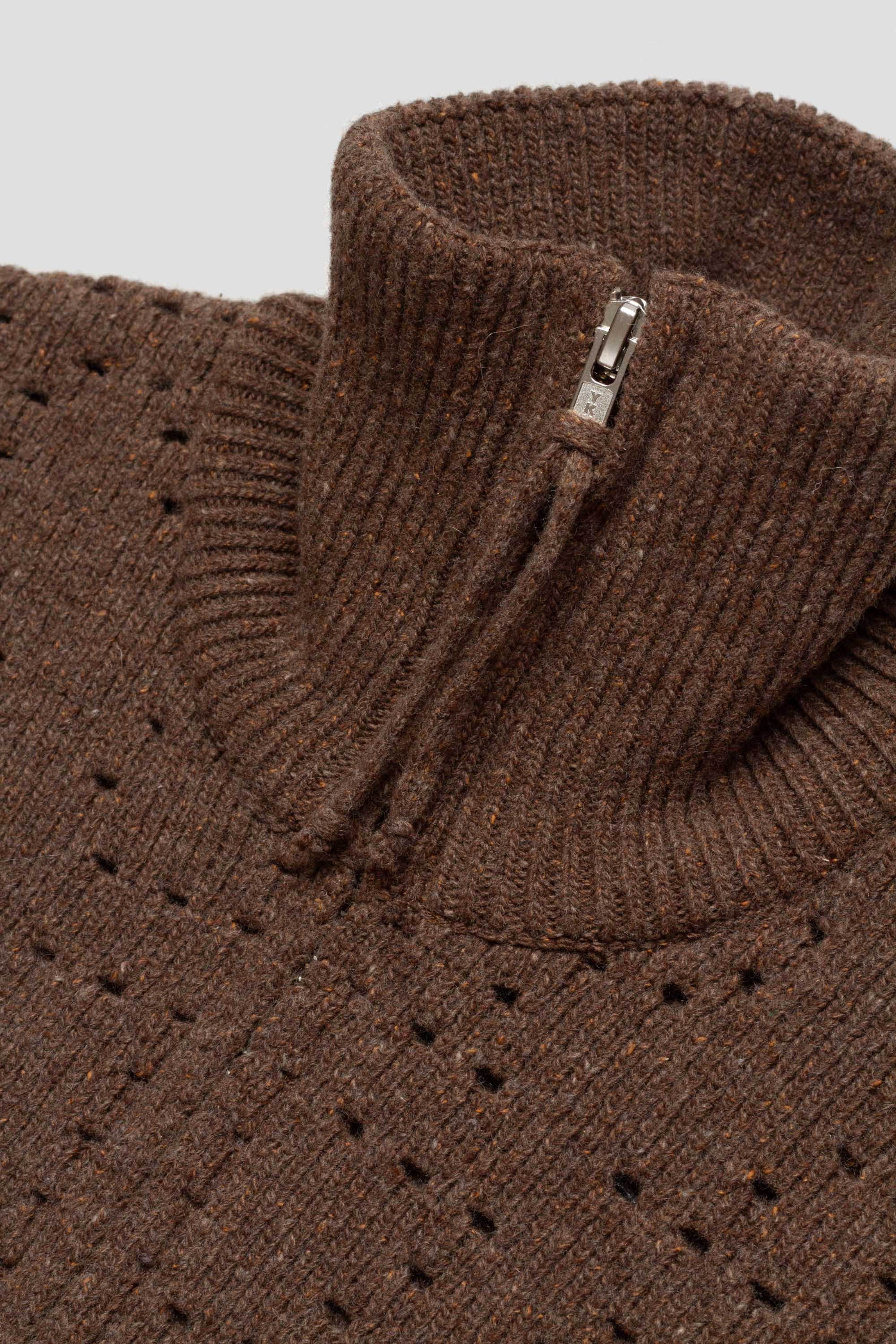 Hot Fusion Knit Brown