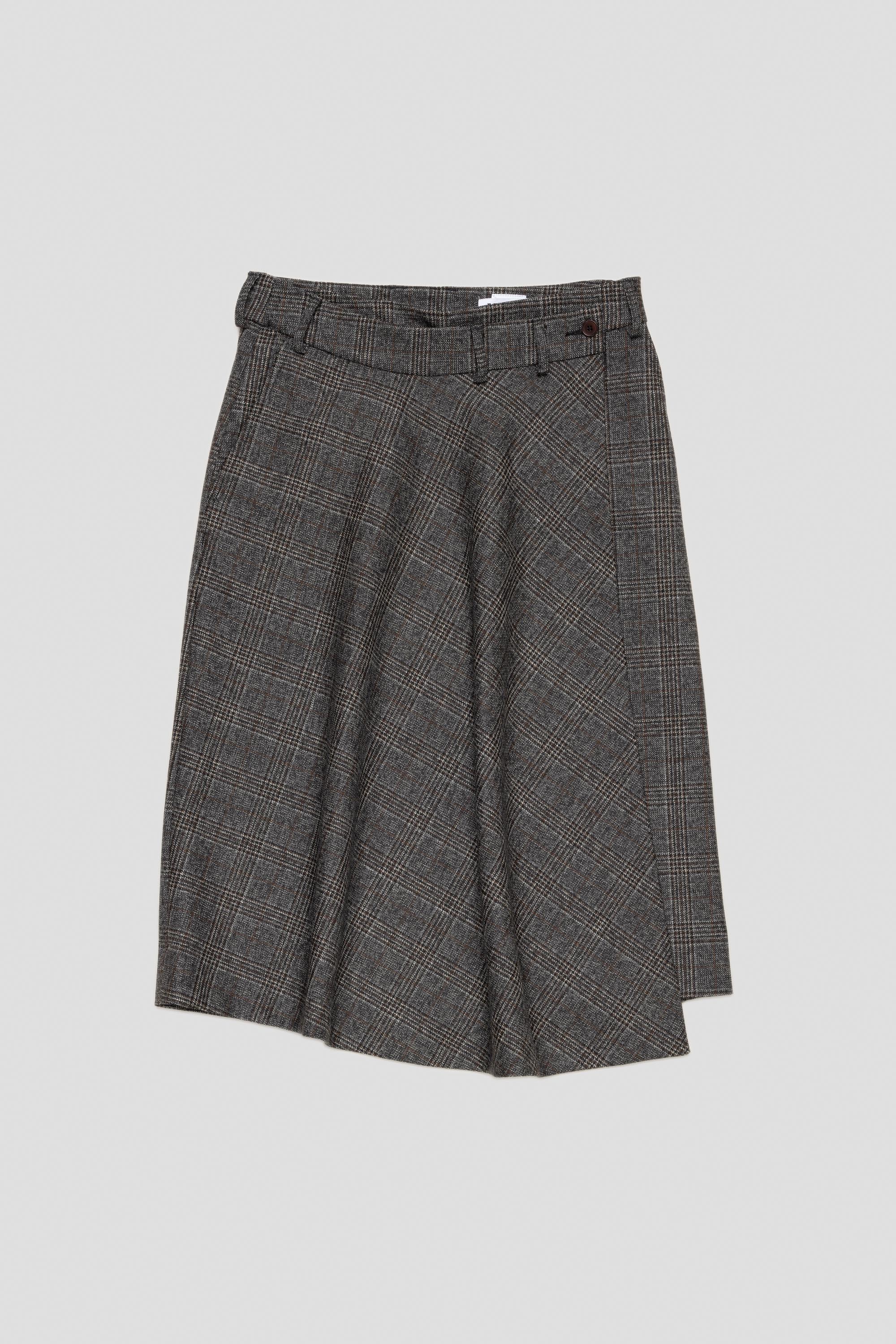 Depend Skirt Grey Glencheck