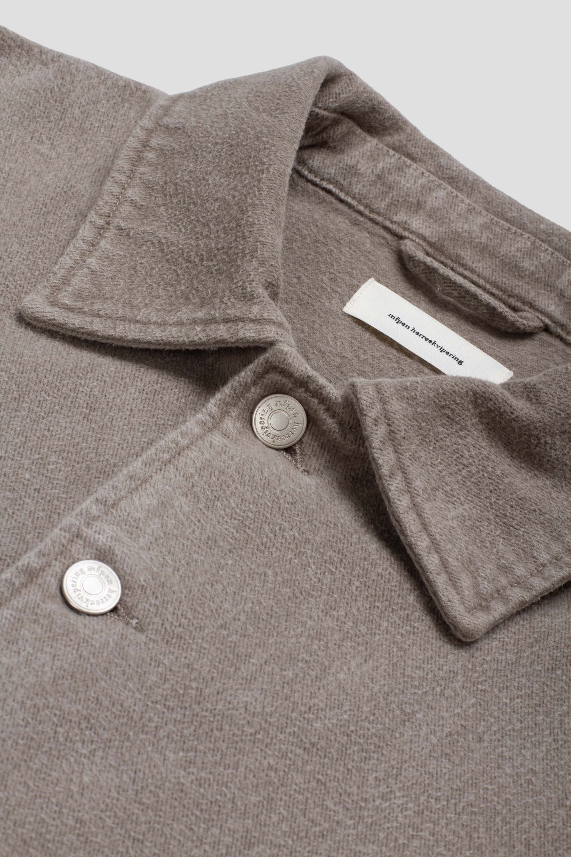 Painters Jacket Brushed Mudstone