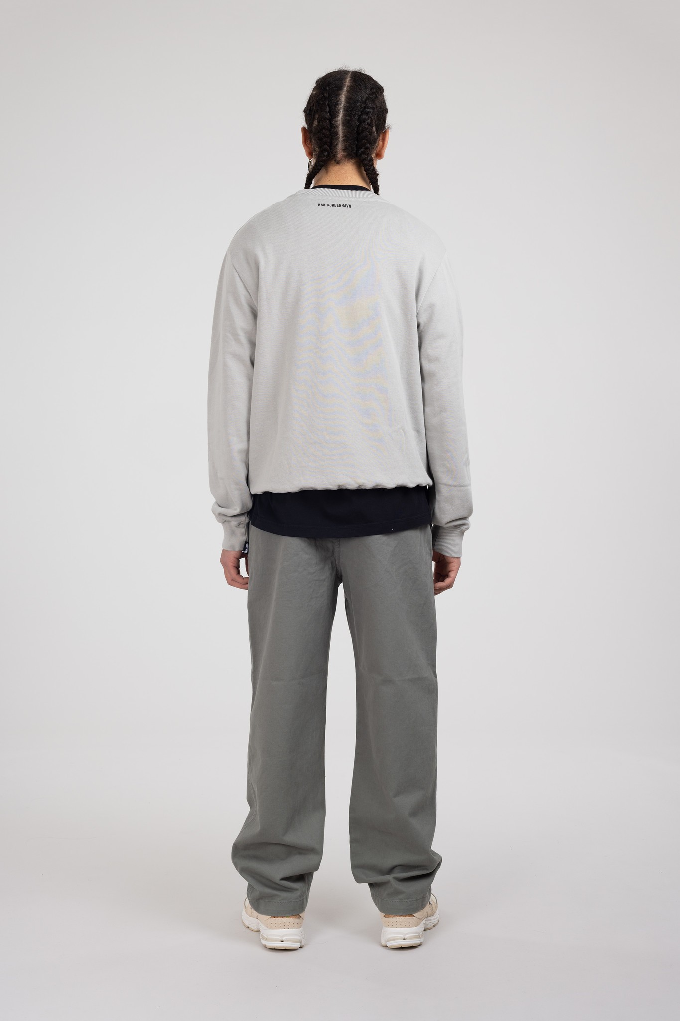 Artwork Crewneck Light Grey