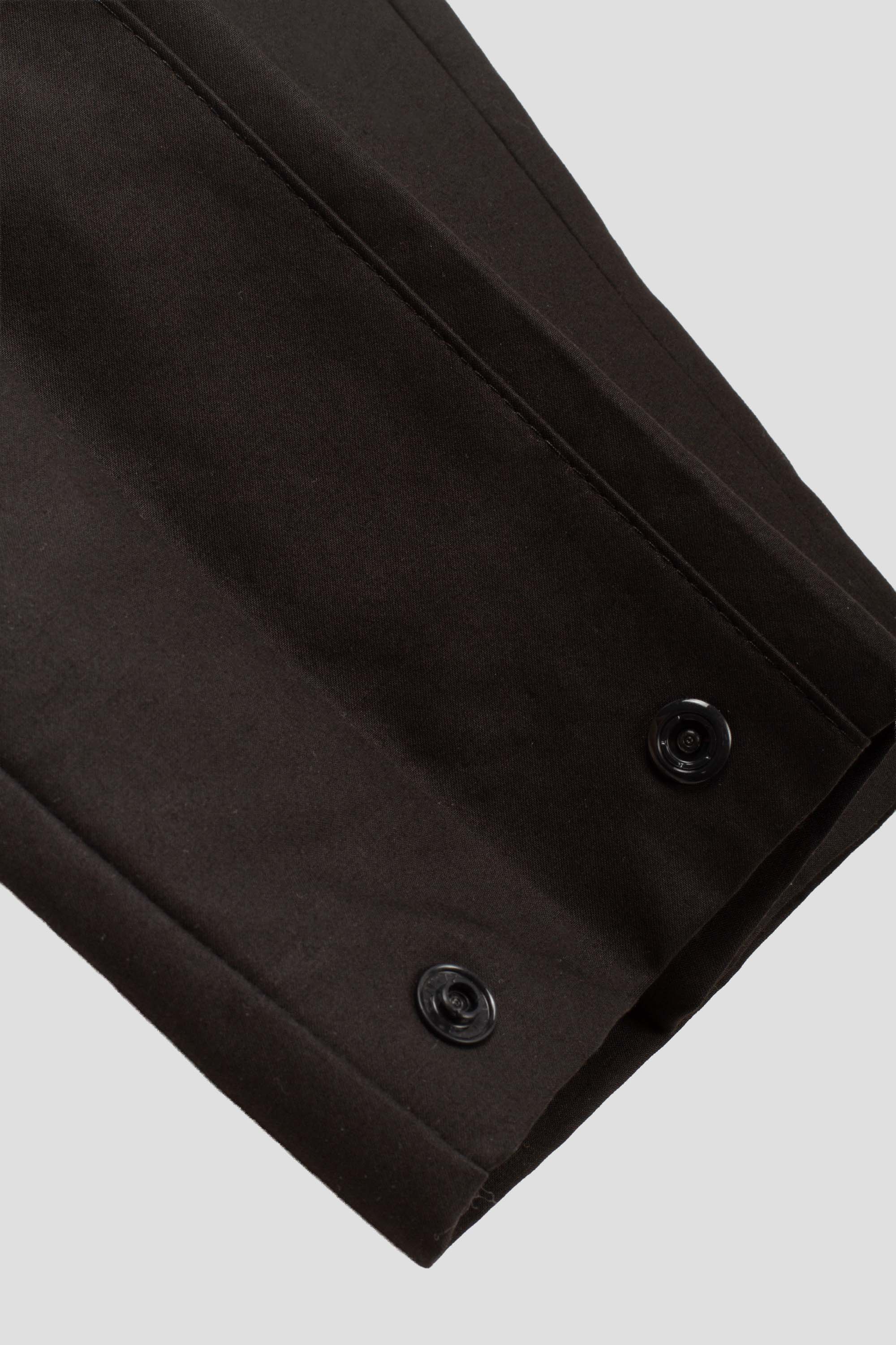Snap Garconne Pants Black