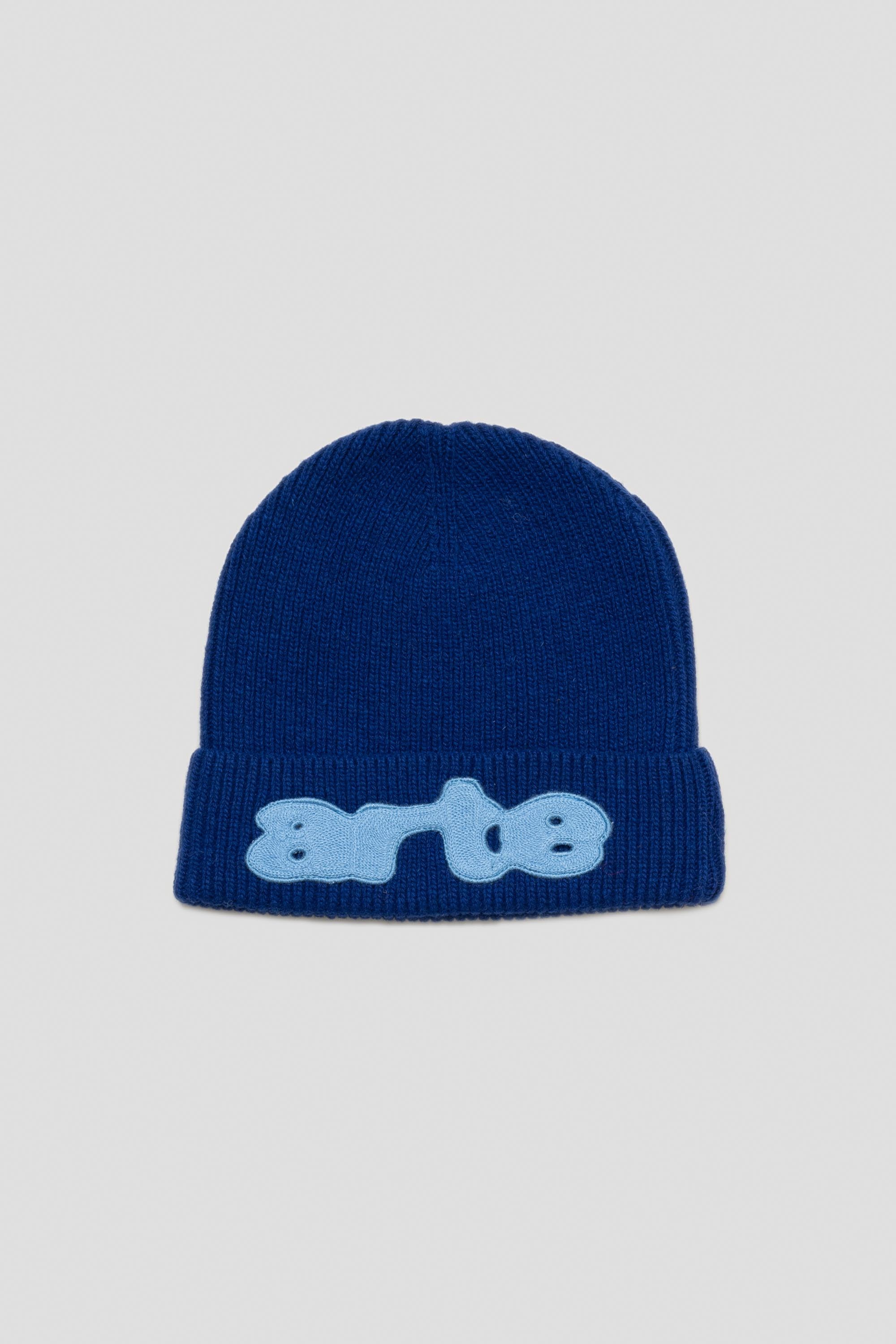 Logo Patch Beanie Navy