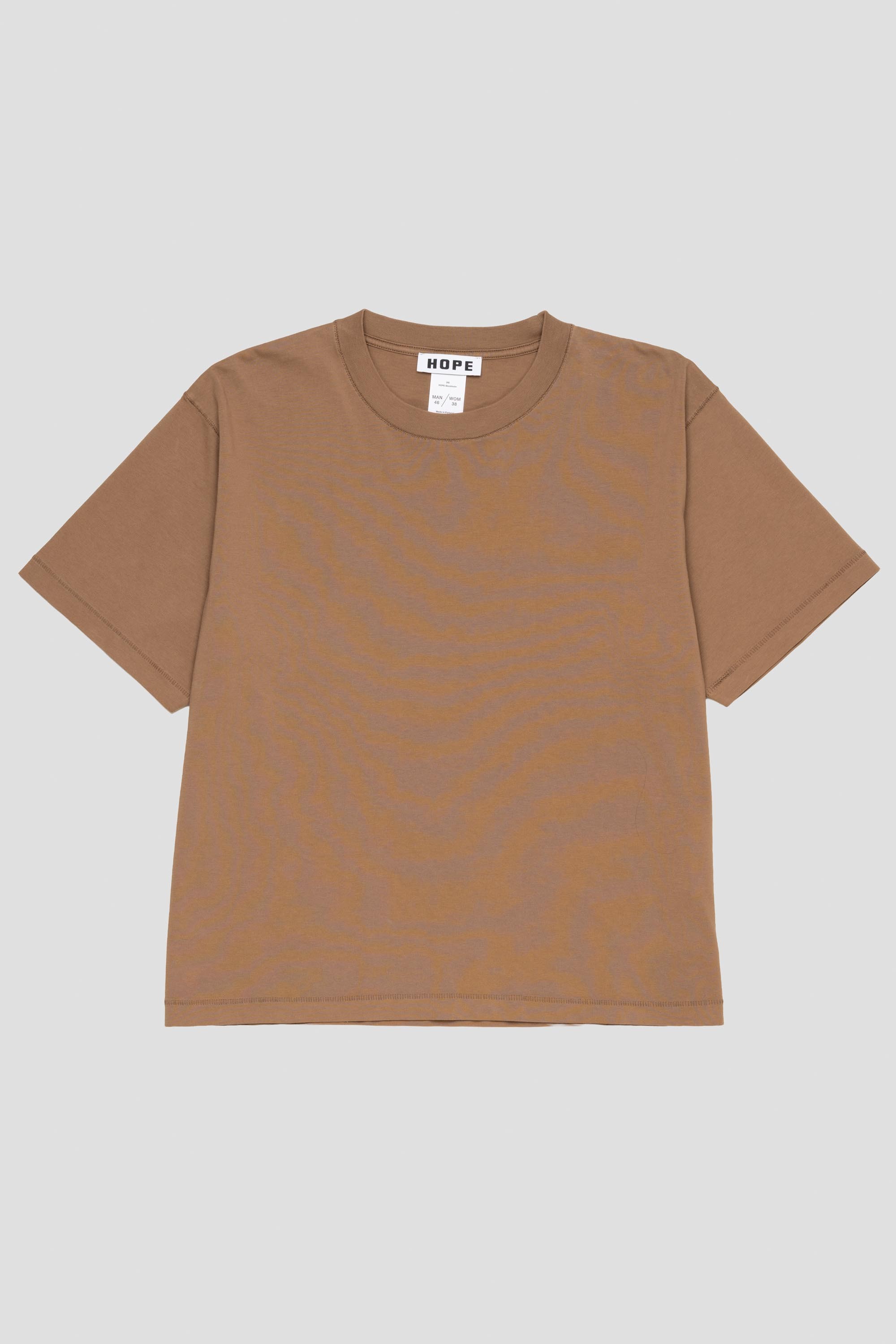 Boxy Tee Deep Taupe