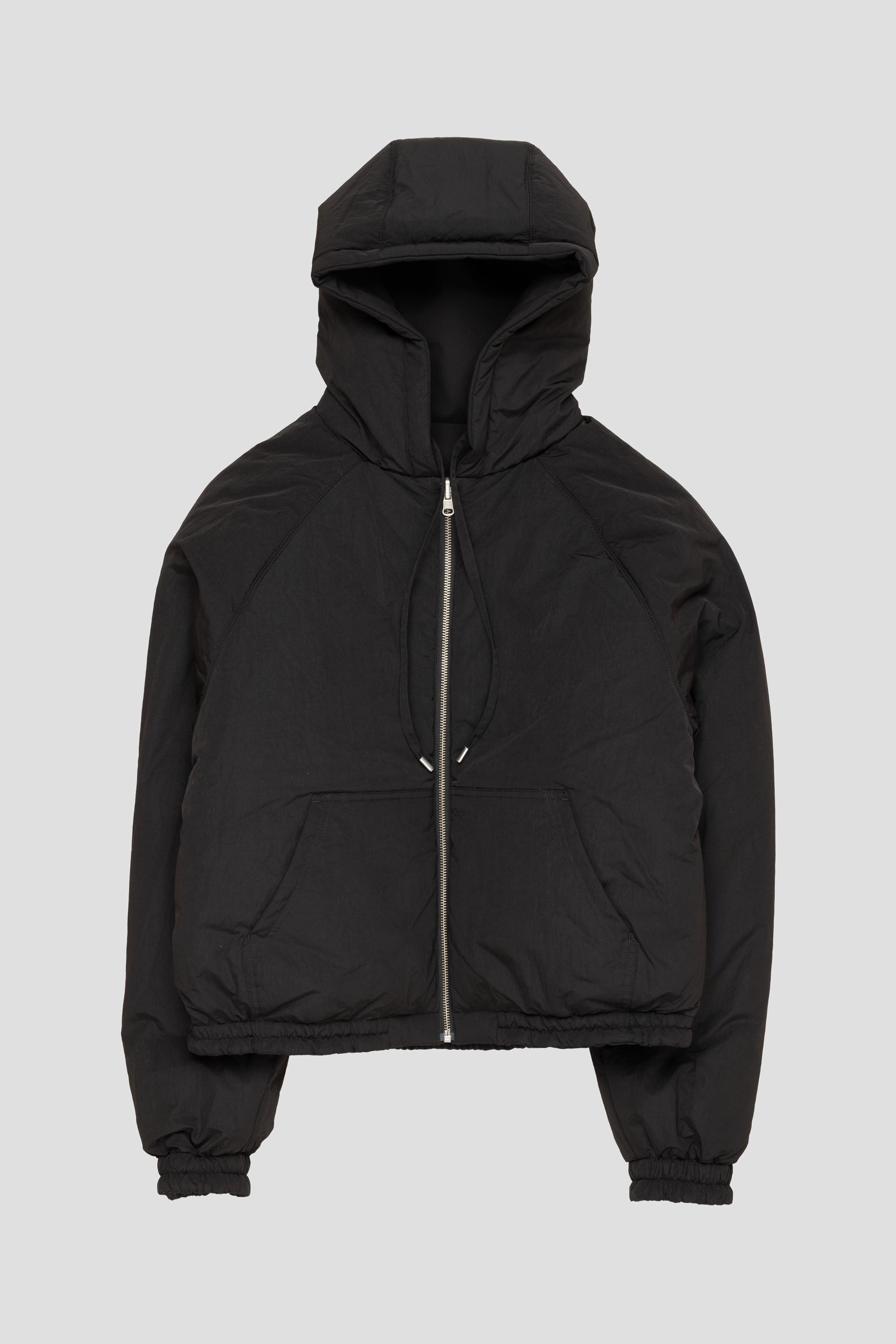 Nylon Reversible Jacket Black