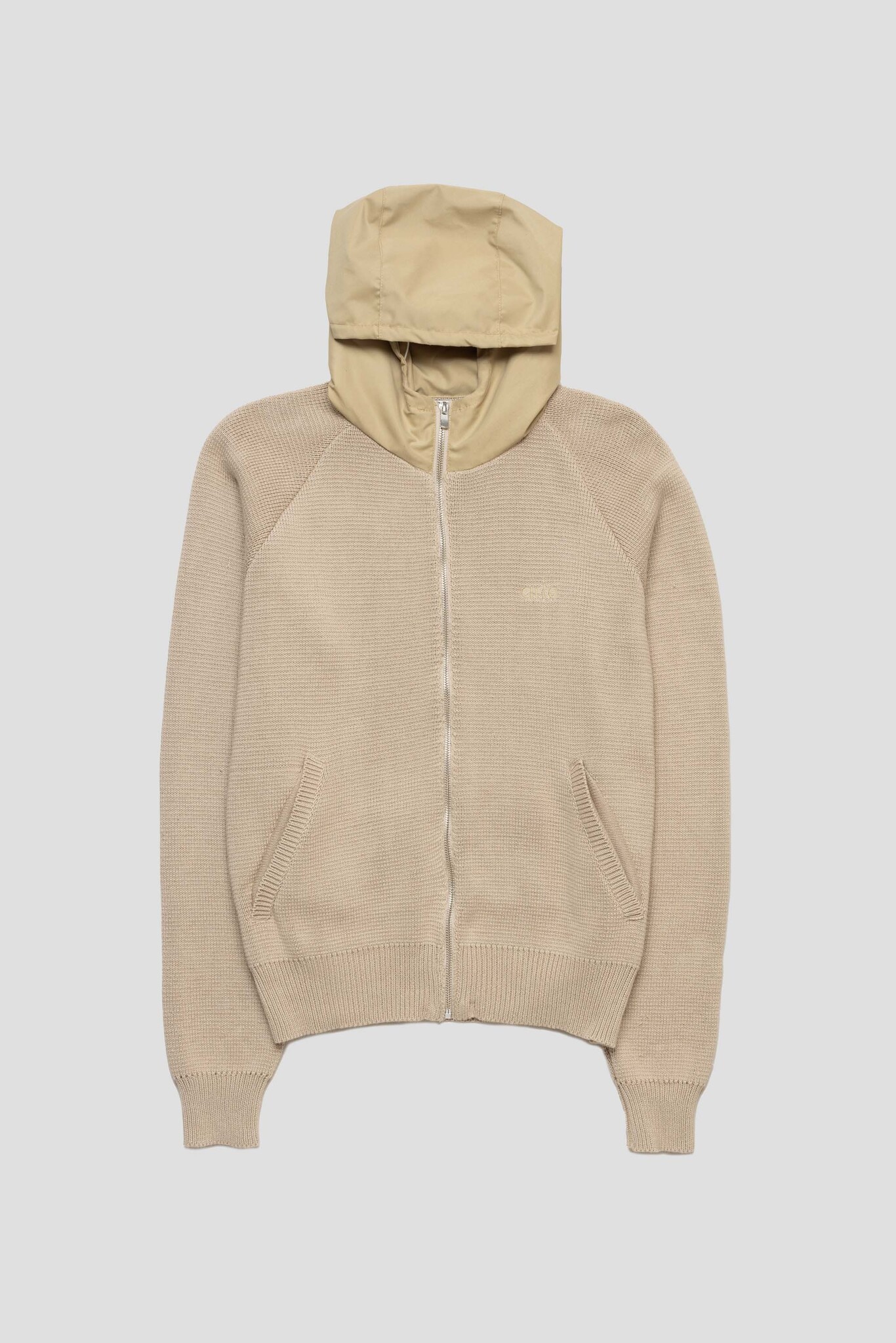 Kole Knit Hoodie Cream