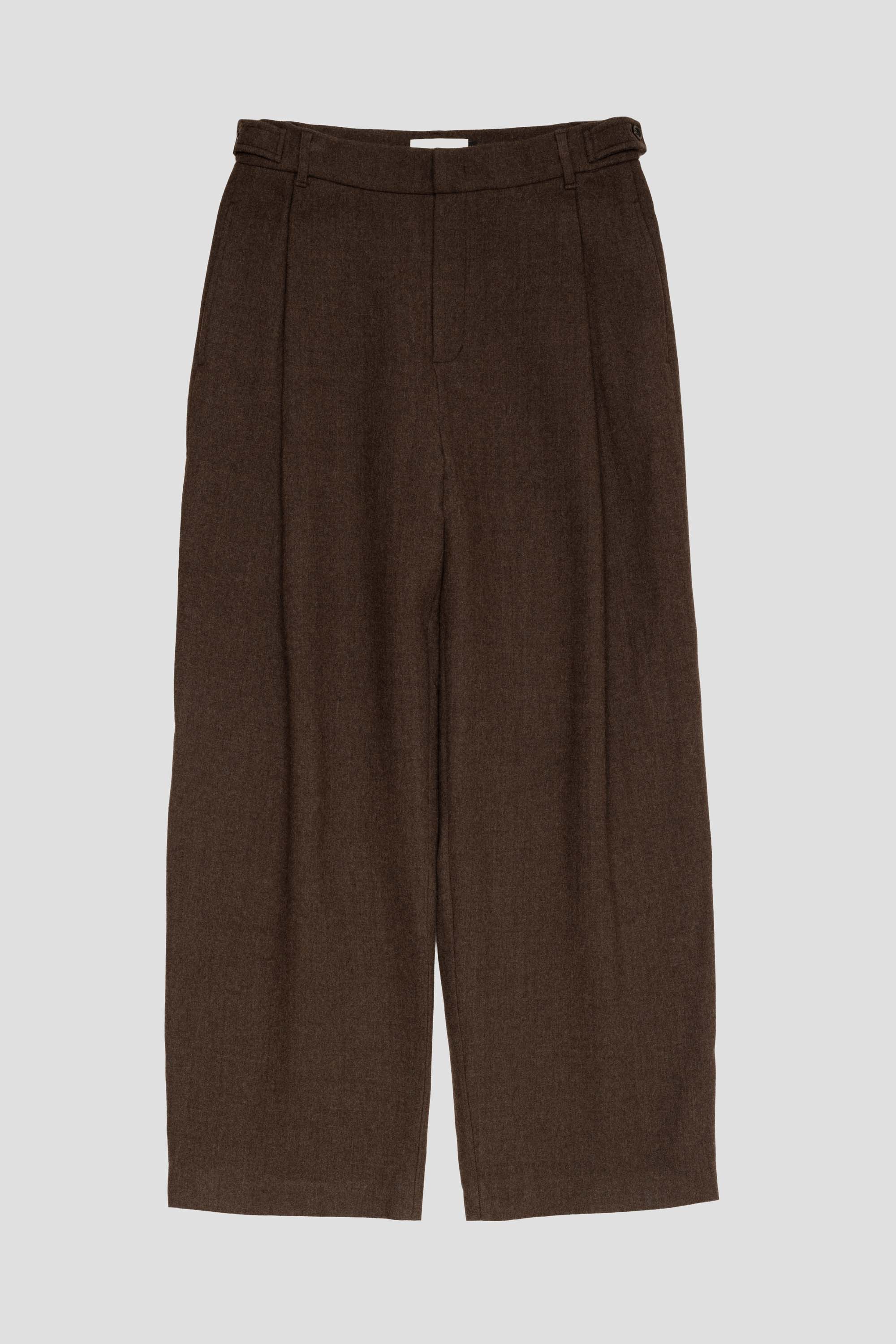 Wool Martin Pants Brown